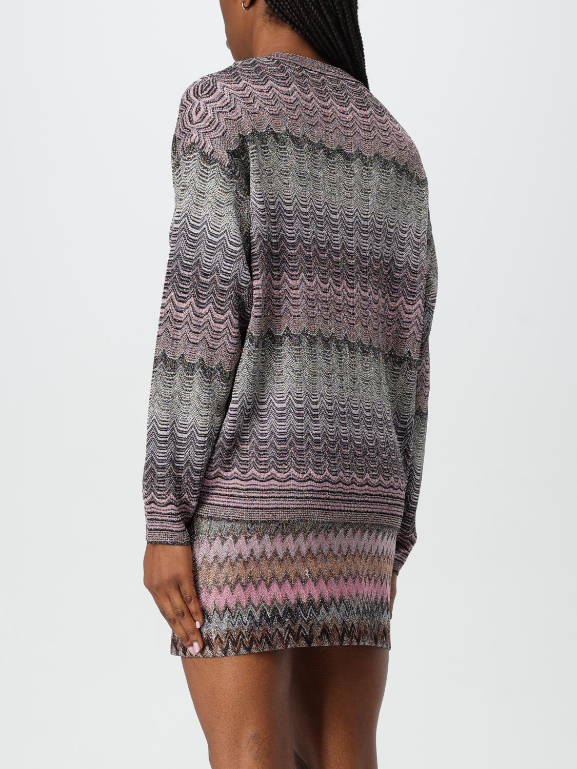 MISSONI SWEATER: Sweater woman Missoni, Violet - Img 3