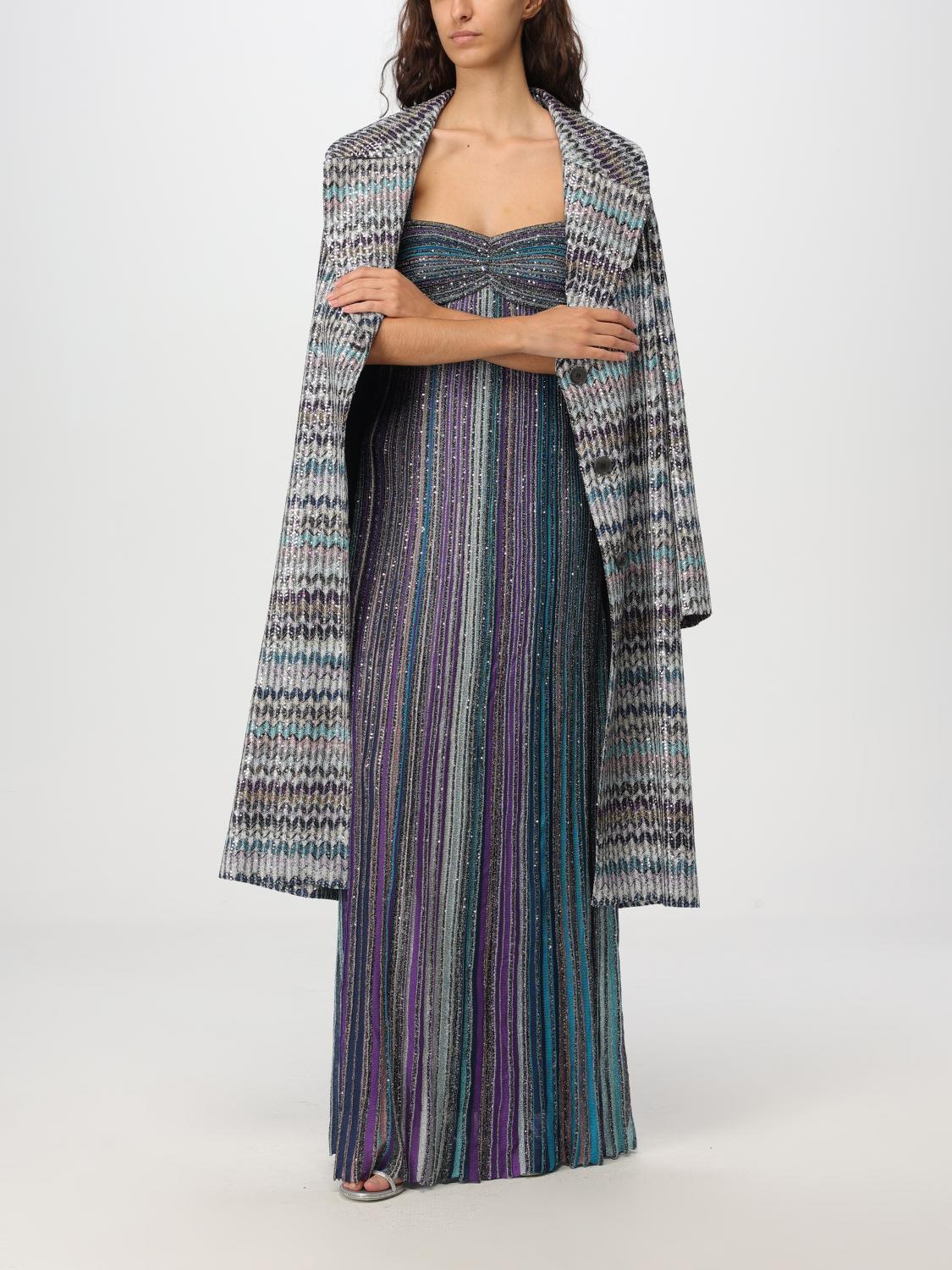 MISSONI DRESS: Dress woman Missoni, Blue - Img 2