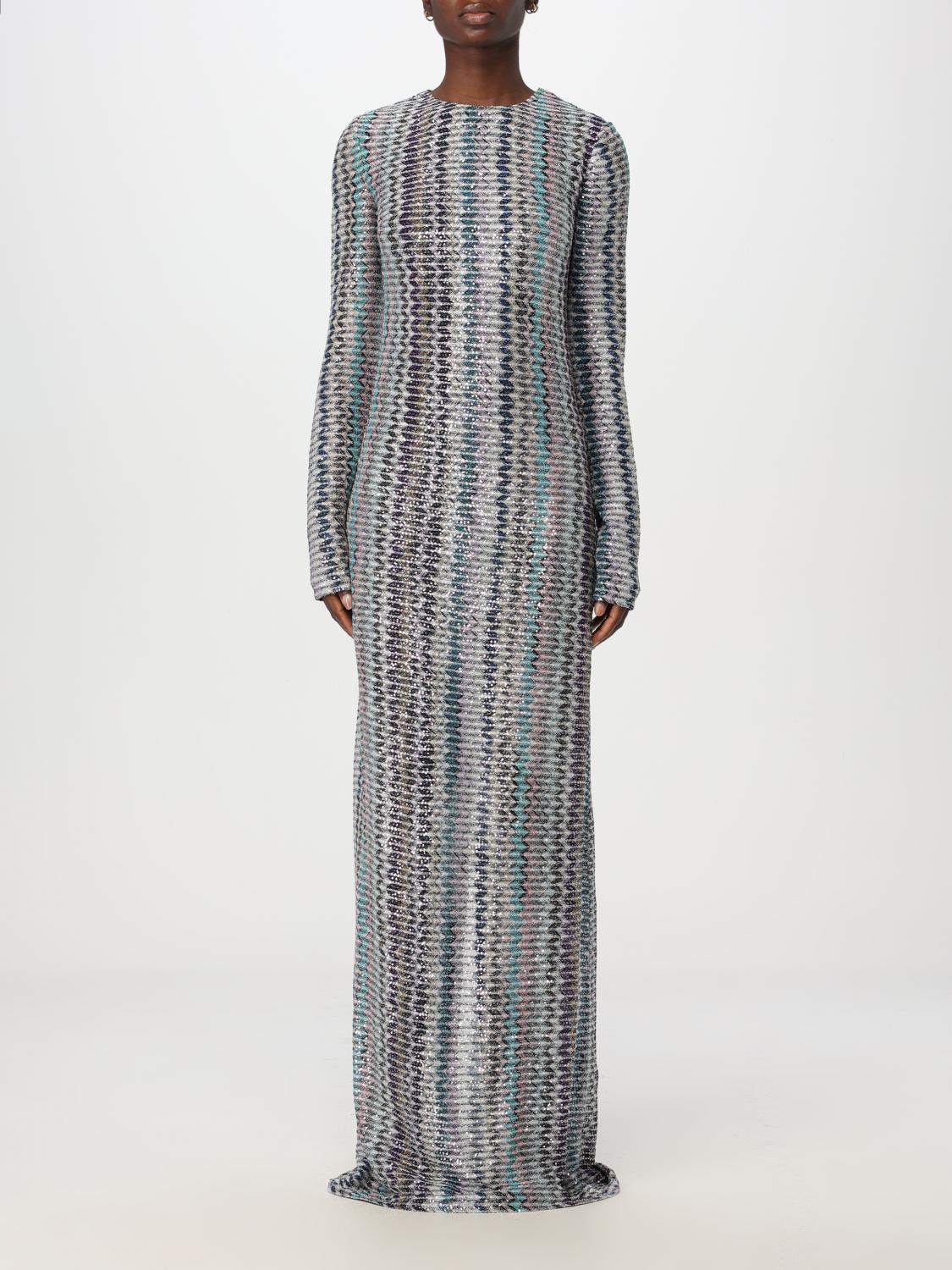 MISSONI DRESS: Dress woman Missoni, Silver - Img 1