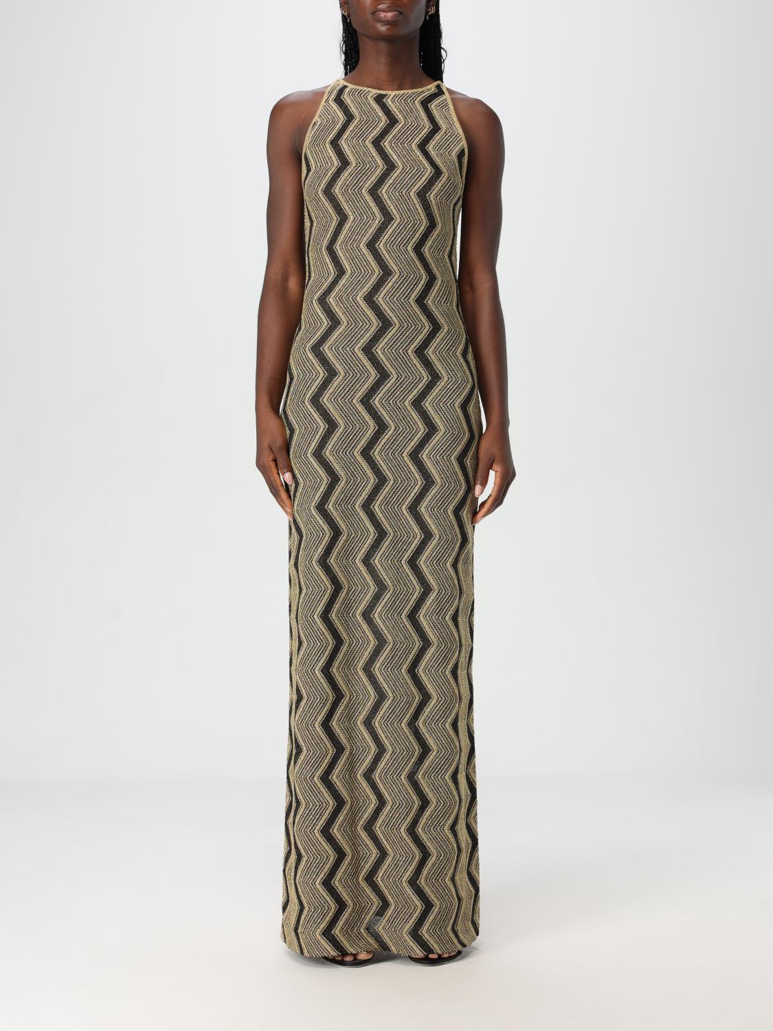 MISSONI DRESS: Dress woman Missoni, Gold - Img 1