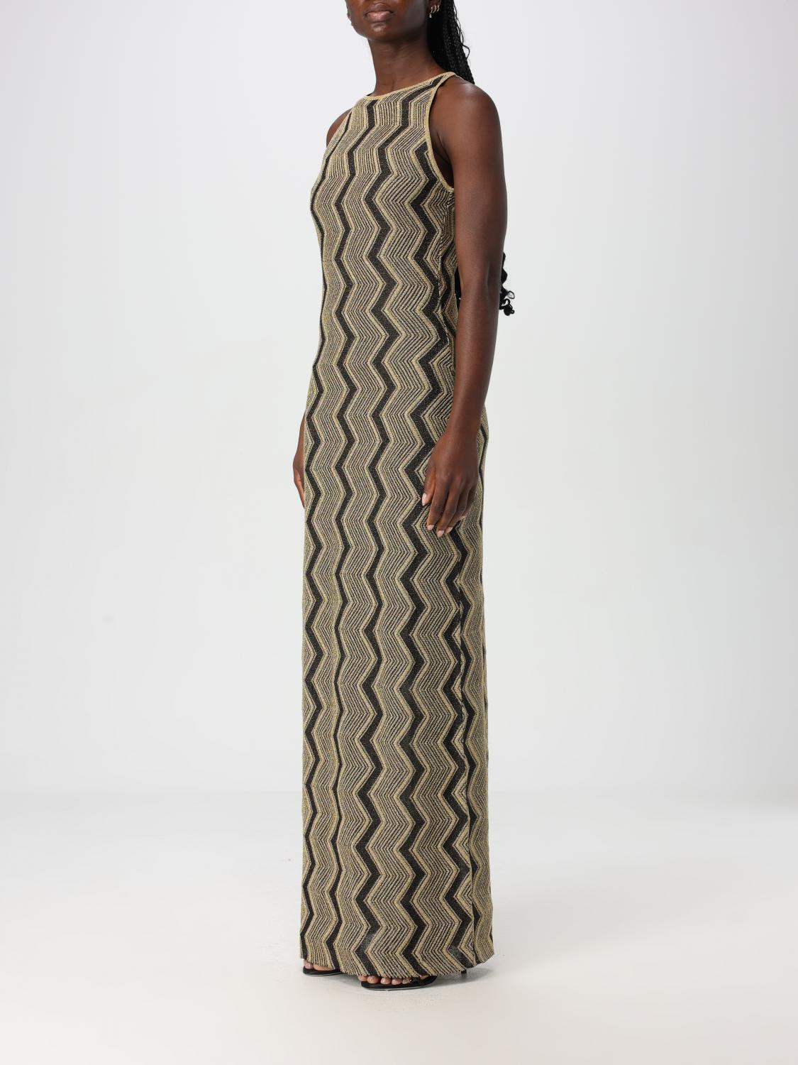 MISSONI DRESS: Dress woman Missoni, Gold - Img 3