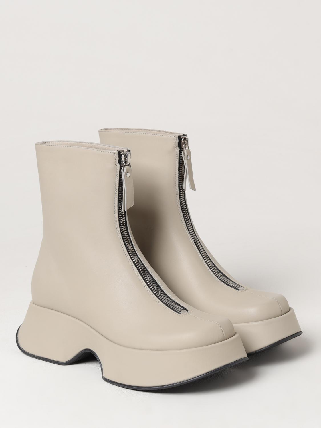 VIC MATIÉ BOTAS: Botines planos mujer Vic MatiÉ, Arena - Img 2