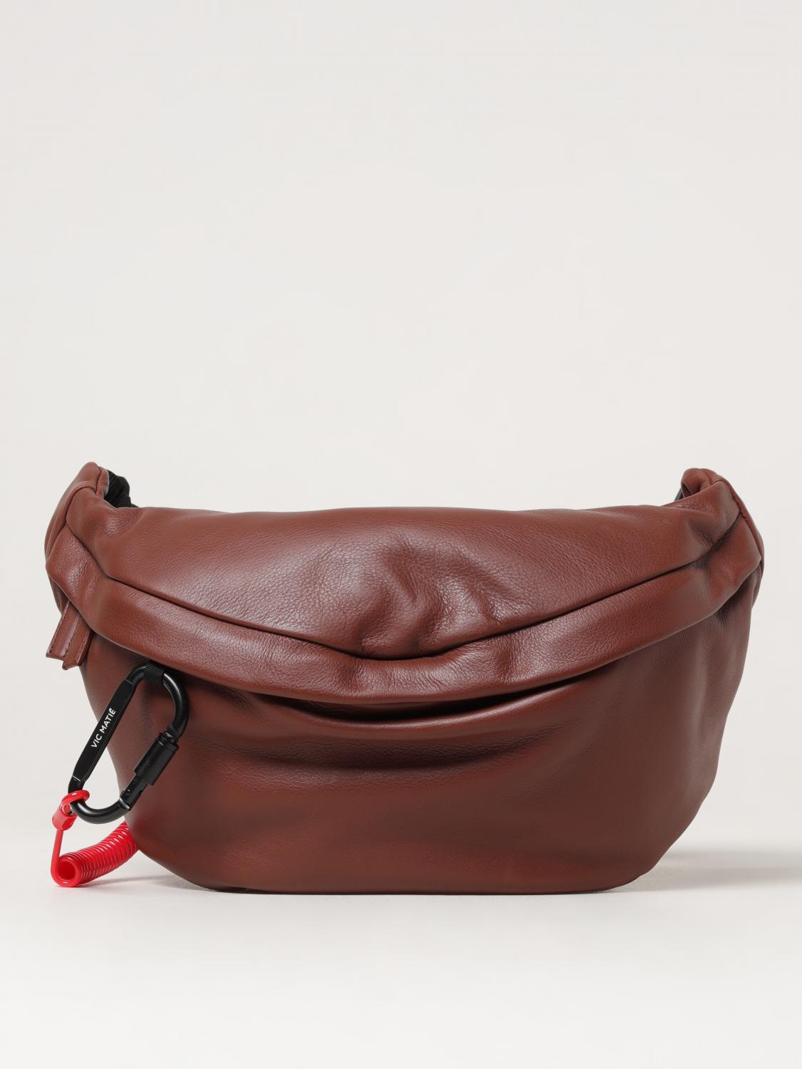 VIC MATIÉ BELT BAG: Belt bag woman Vic MatiÉ, Brown - Img 1