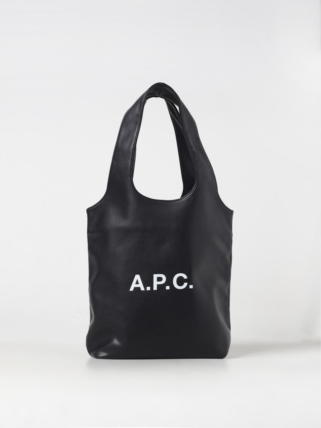 A.P.C. BORSA: Borsa Ninon A.P.C. in pelle sintetica , Nero - Img 1