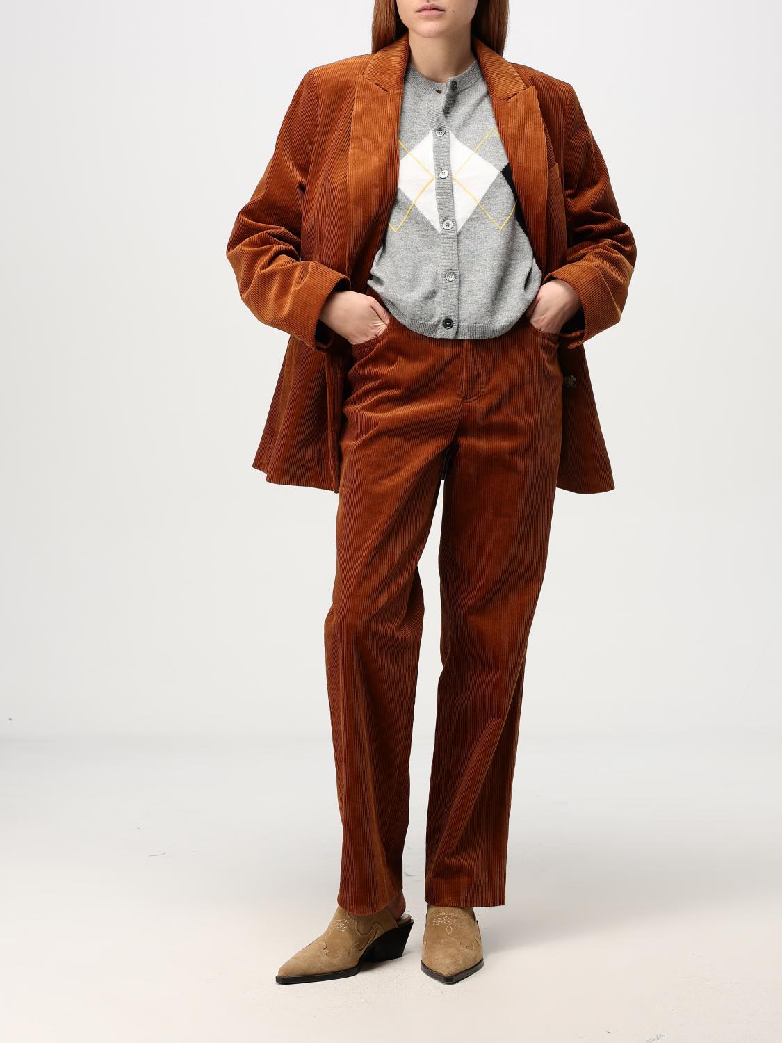 A.P.C. PANTS: Pants woman A.P.C., Rust - Img 2