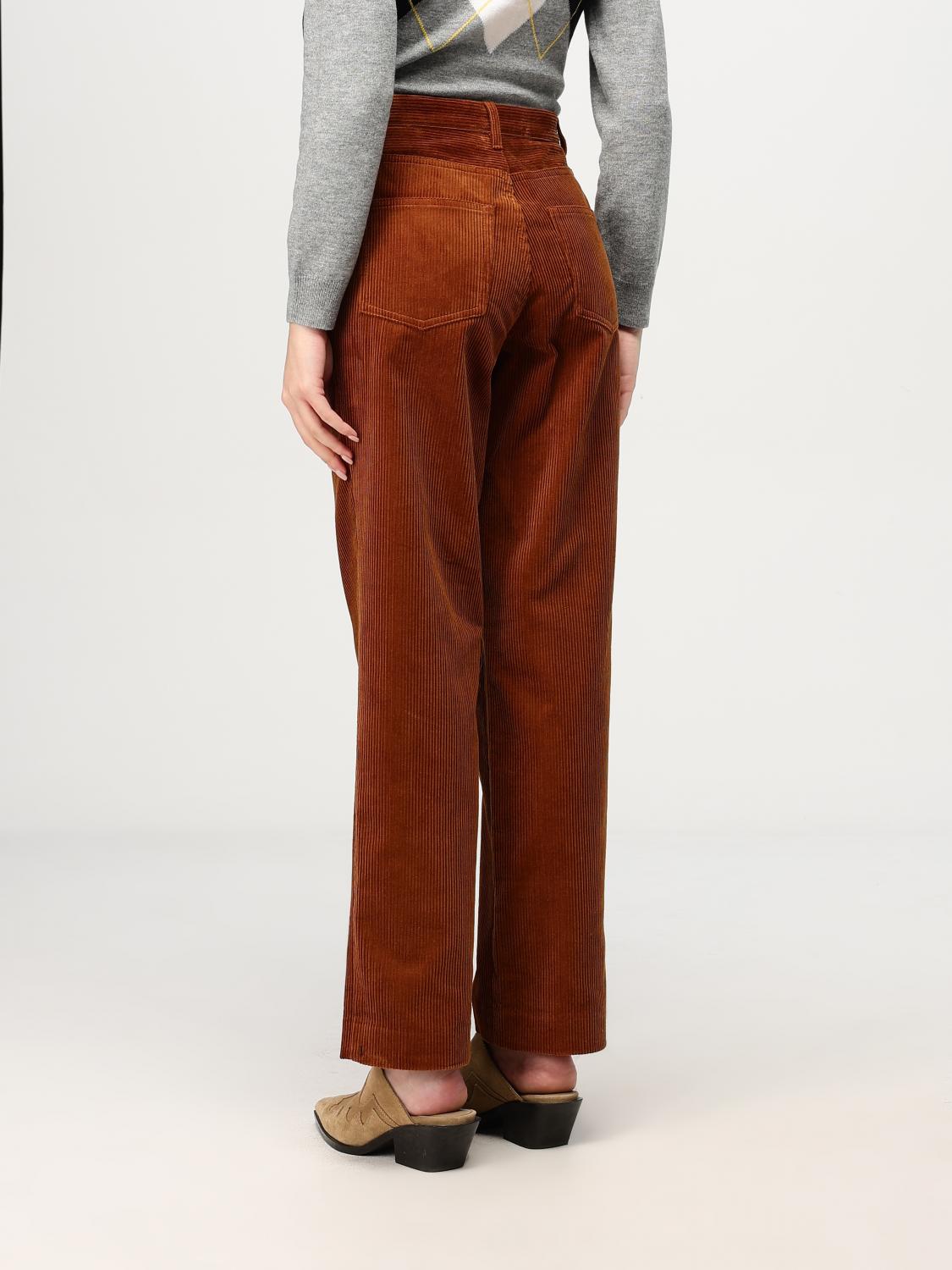 A.P.C. PANTS: Pants woman A.P.C., Rust - Img 3