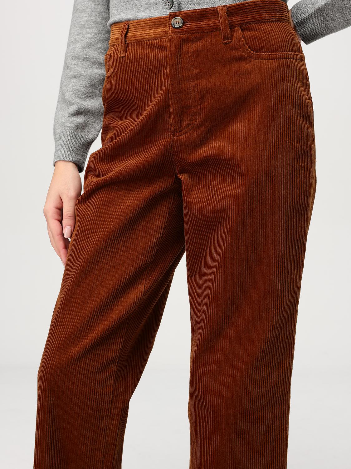 A.P.C. PANTS: Pants woman A.P.C., Rust - Img 4