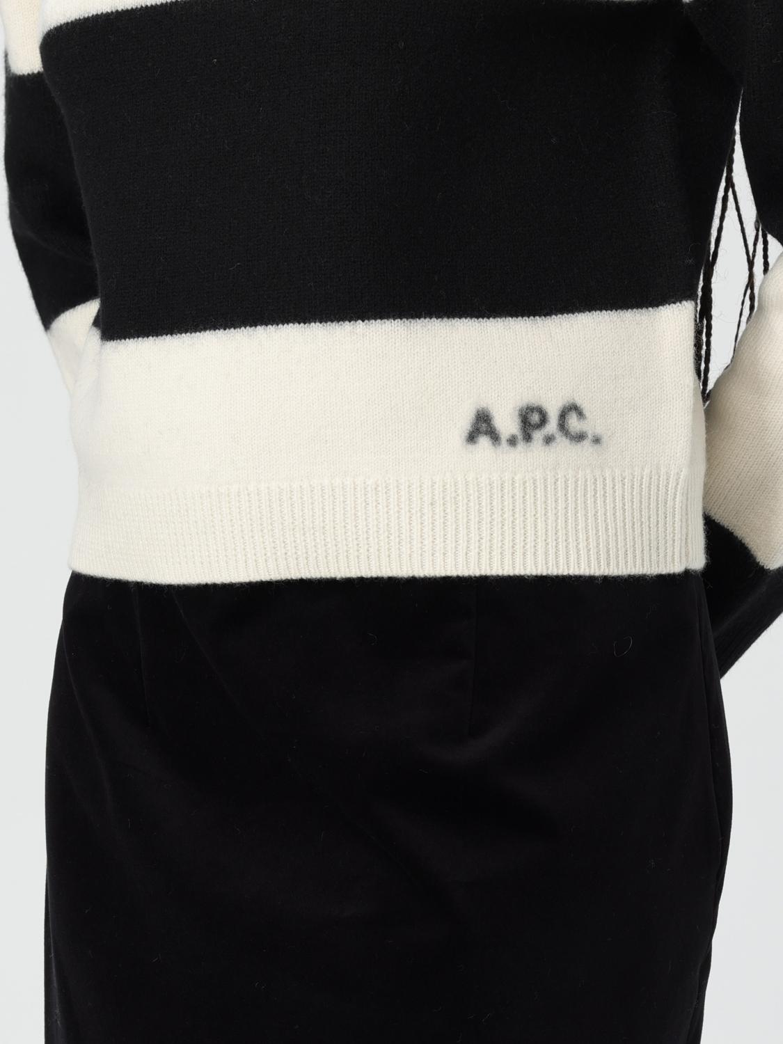 A.P.C. MAGLIA: Maglione A.P.C in lana Merino , Nero - Img 3