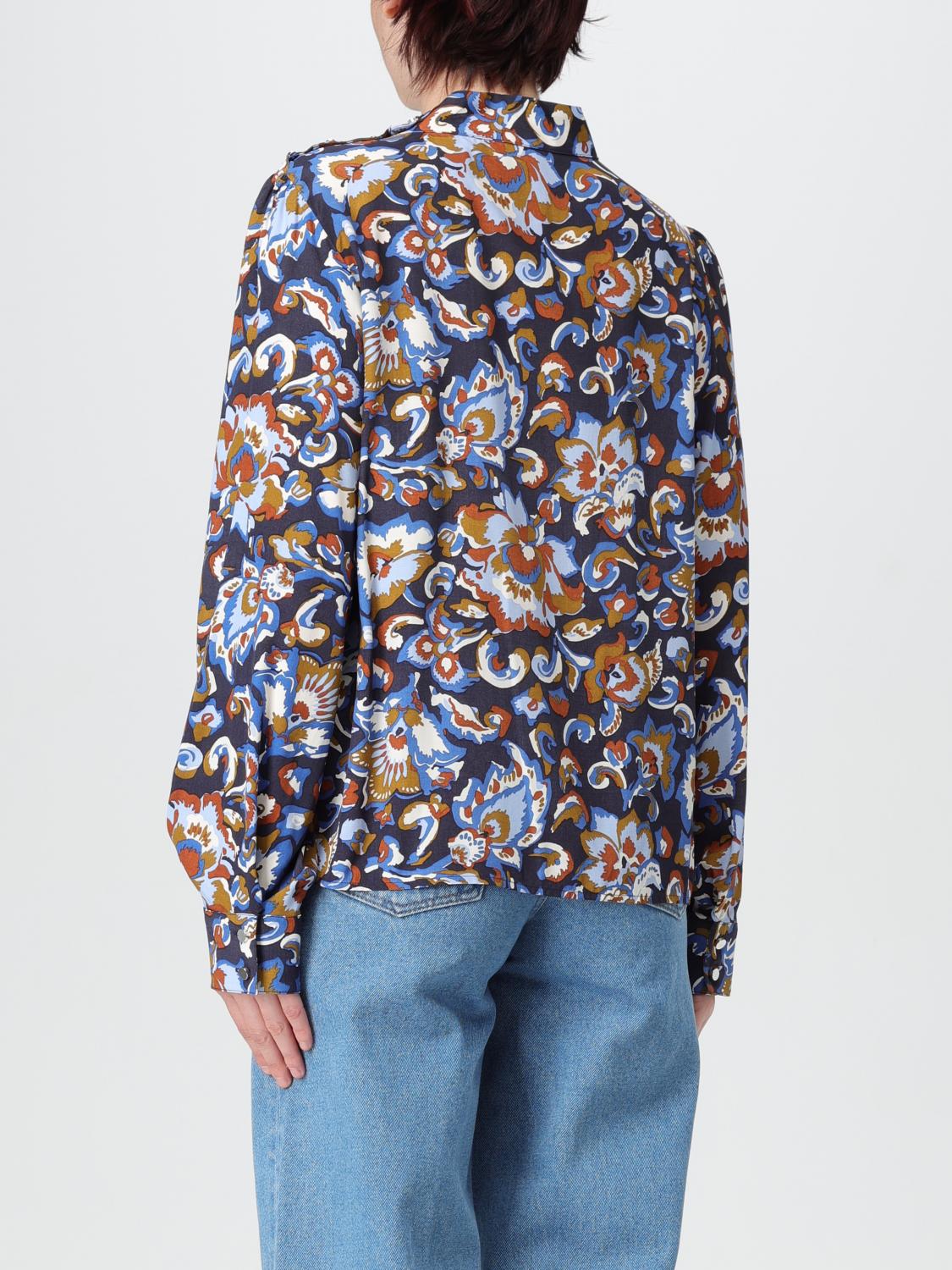 A.P.C. SHIRT: Shirt woman A.P.C., Blue - Img 3