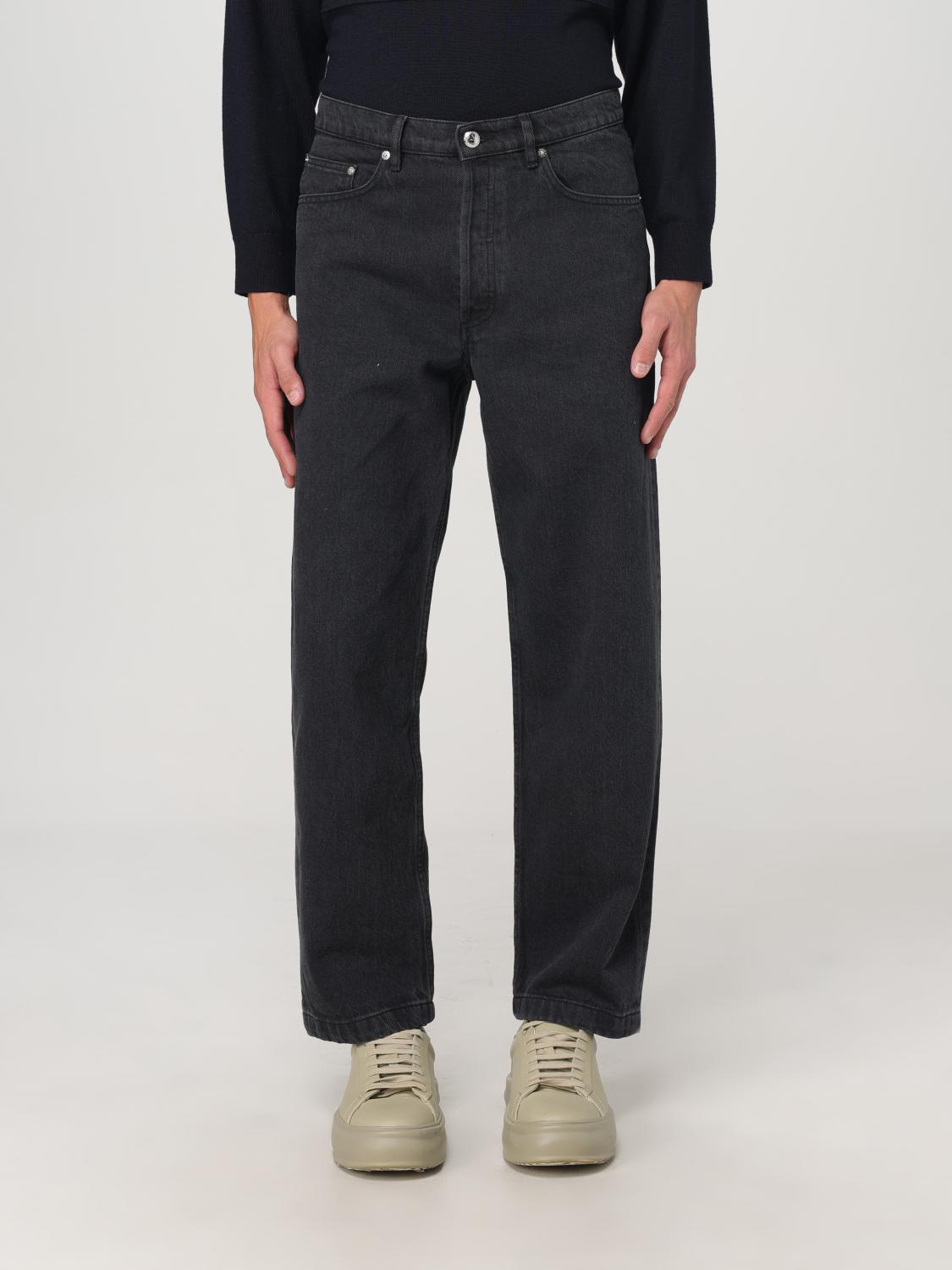 A.P.C. JEANS: Jeans hombre A.P.C., Negro - Img 1