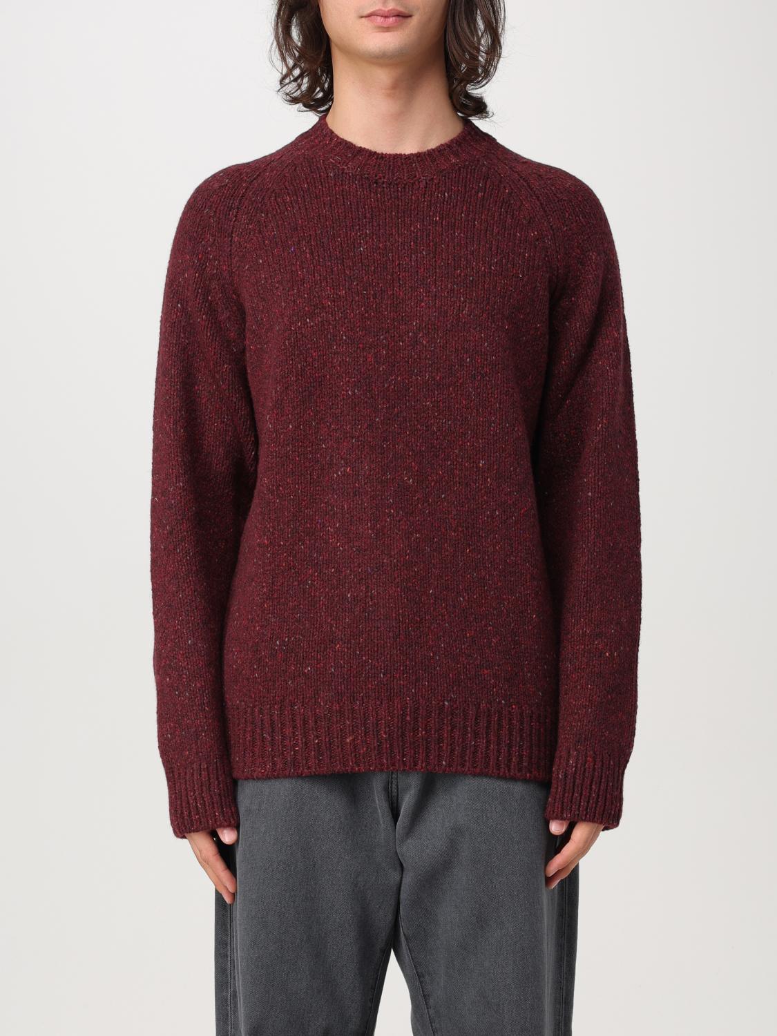 A.P.C. SWEATER: Sweater men A.P.C., Burgundy - Img 1