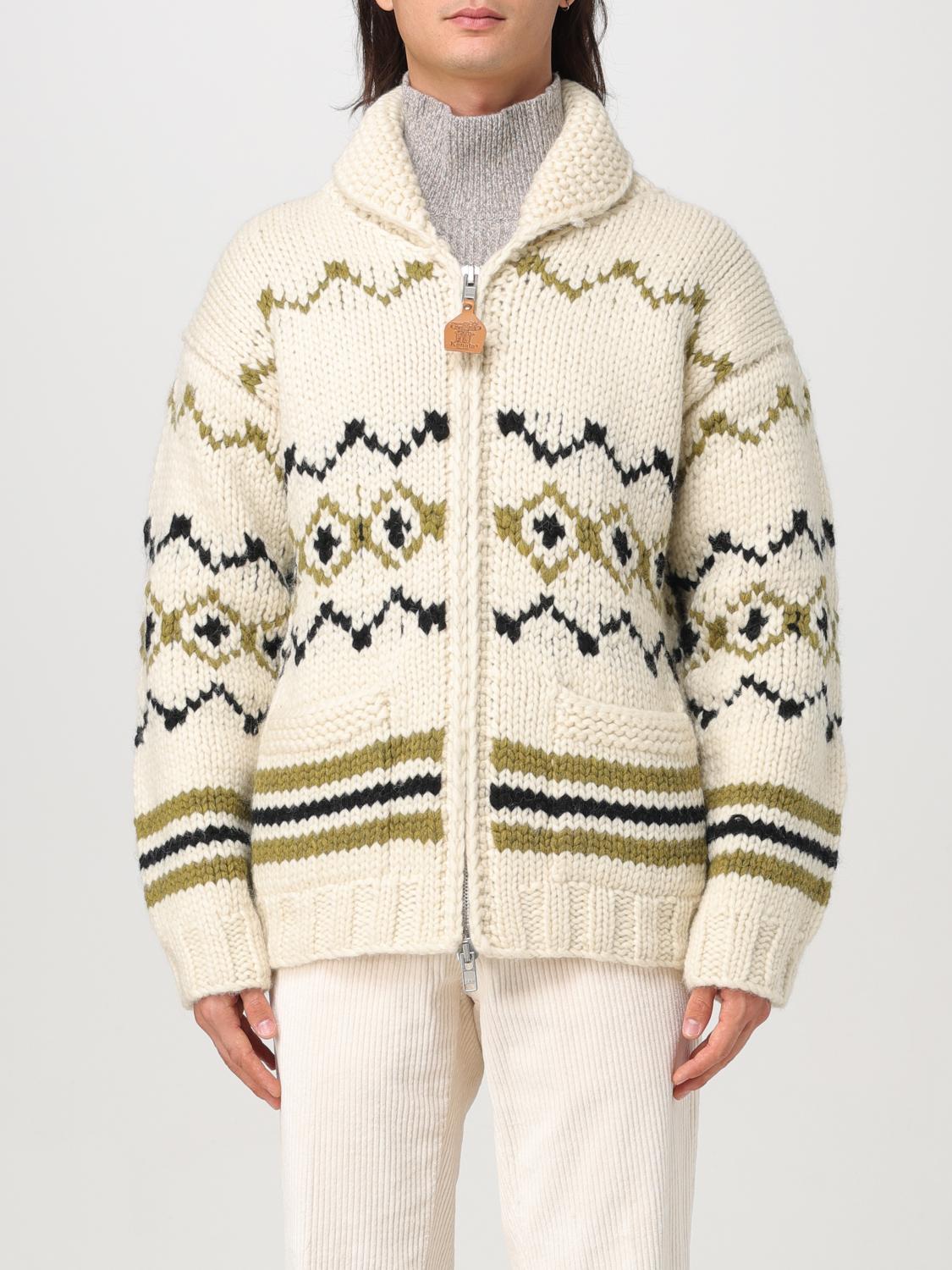 WOOLRICH BY TODD SNYDER カーディガン: セーター メンズ Woolrich by Todd Snyder, イエロークリーム - Img 1