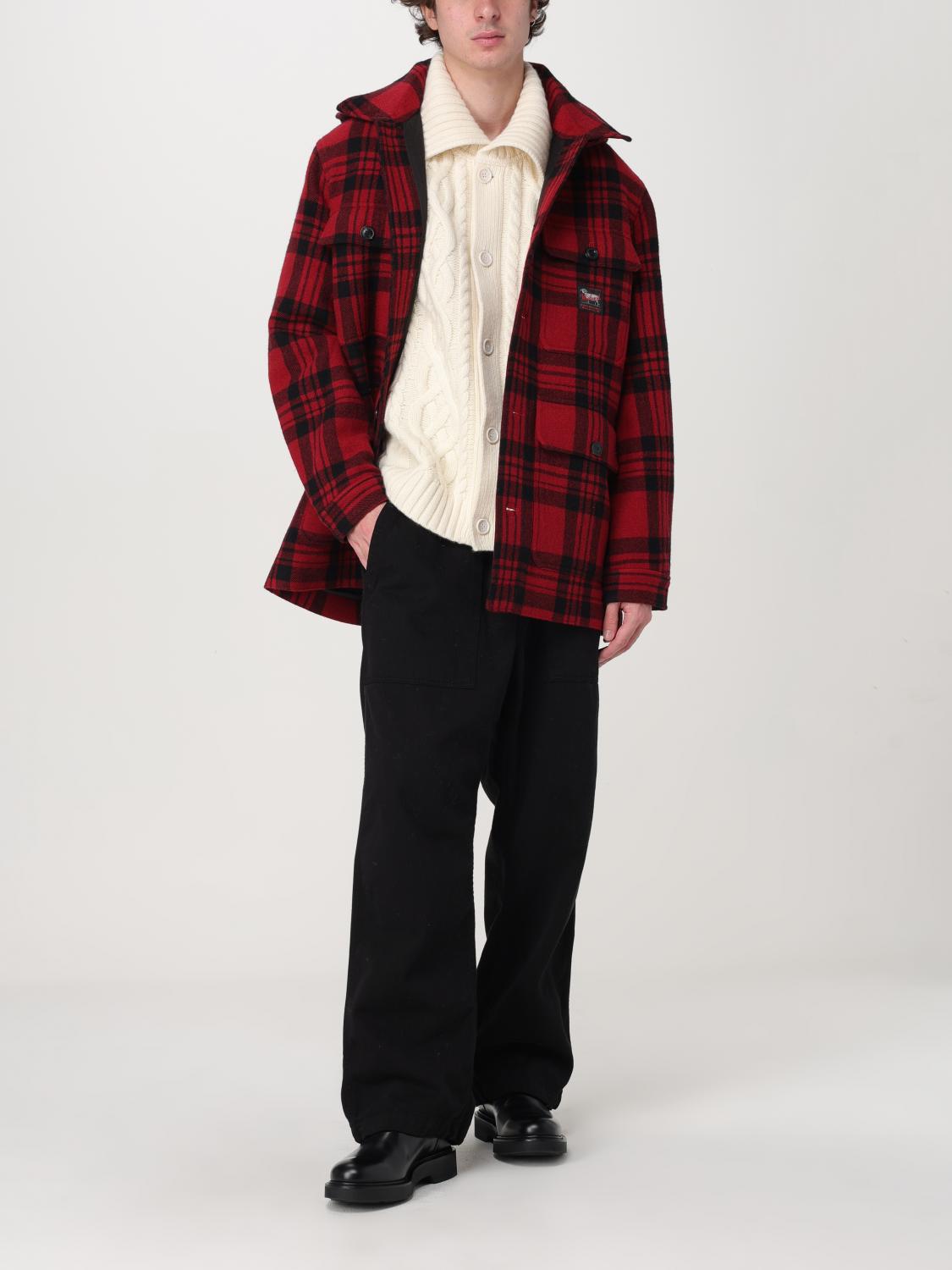 WOOLRICH BY TODD SNYDER CAMISA: Camisa hombre Woolrich by Todd Snyder, Rojo - Img 2