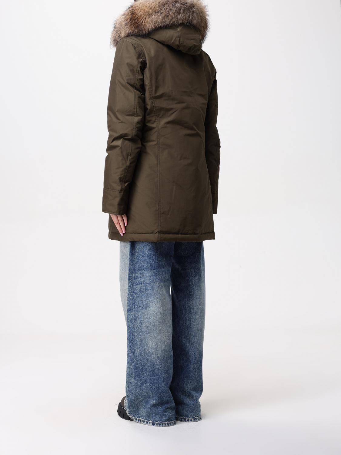 WOOLRICH GIACCA: Parka Artic con cappuccio Woolrich, Verde - Img 2