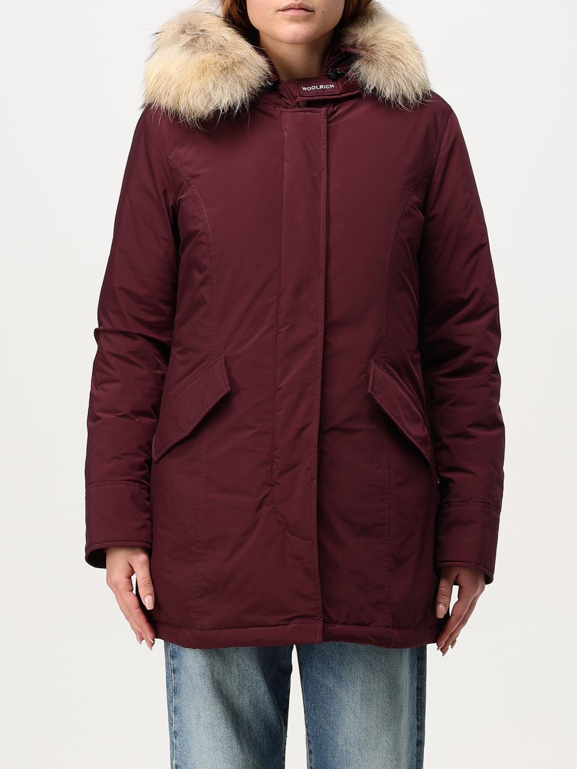 WOOLRICH JACKET: Jacket woman Woolrich, Burgundy - Img 1