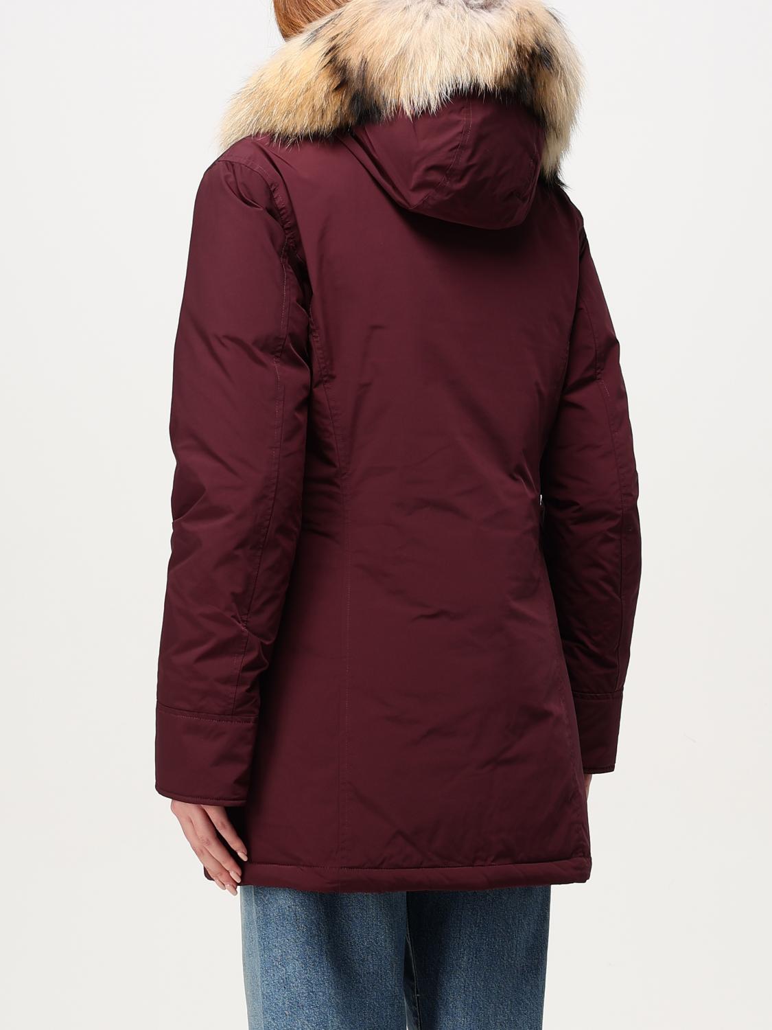 WOOLRICH JACKET: Jacket woman Woolrich, Burgundy - Img 2