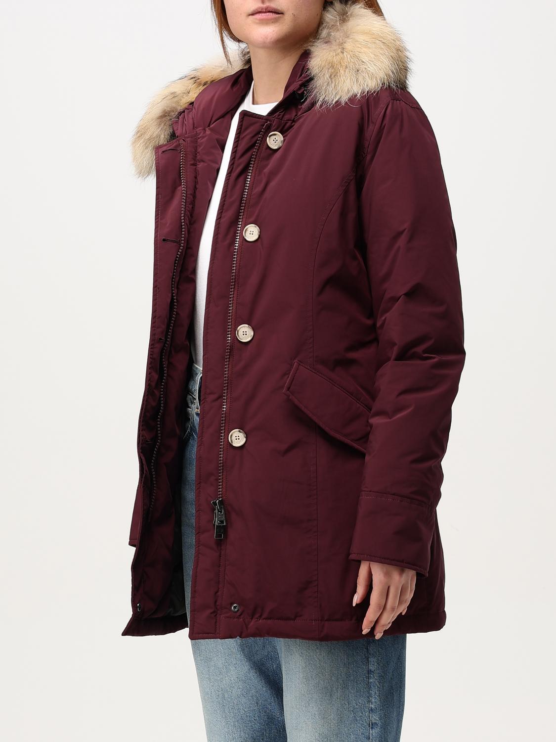 WOOLRICH JACKET: Jacket woman Woolrich, Burgundy - Img 3