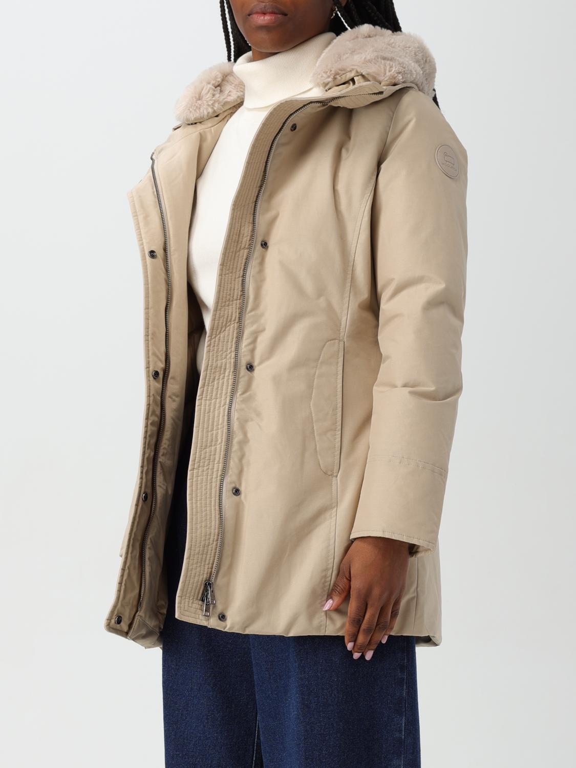 WOOLRICH JACKET: Jacket woman Woolrich, Yellow Cream - Img 3