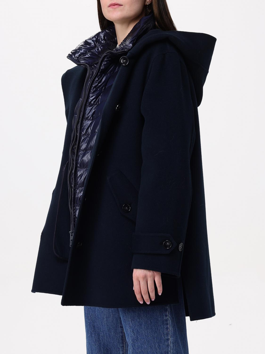 WOOLRICH GIACCA: Cappotto Woolrich in misto lana , Blue - Img 3