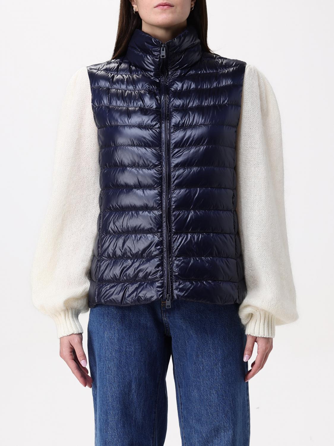 WOOLRICH GIACCA: Cappotto Woolrich in misto lana , Blue - Img 5