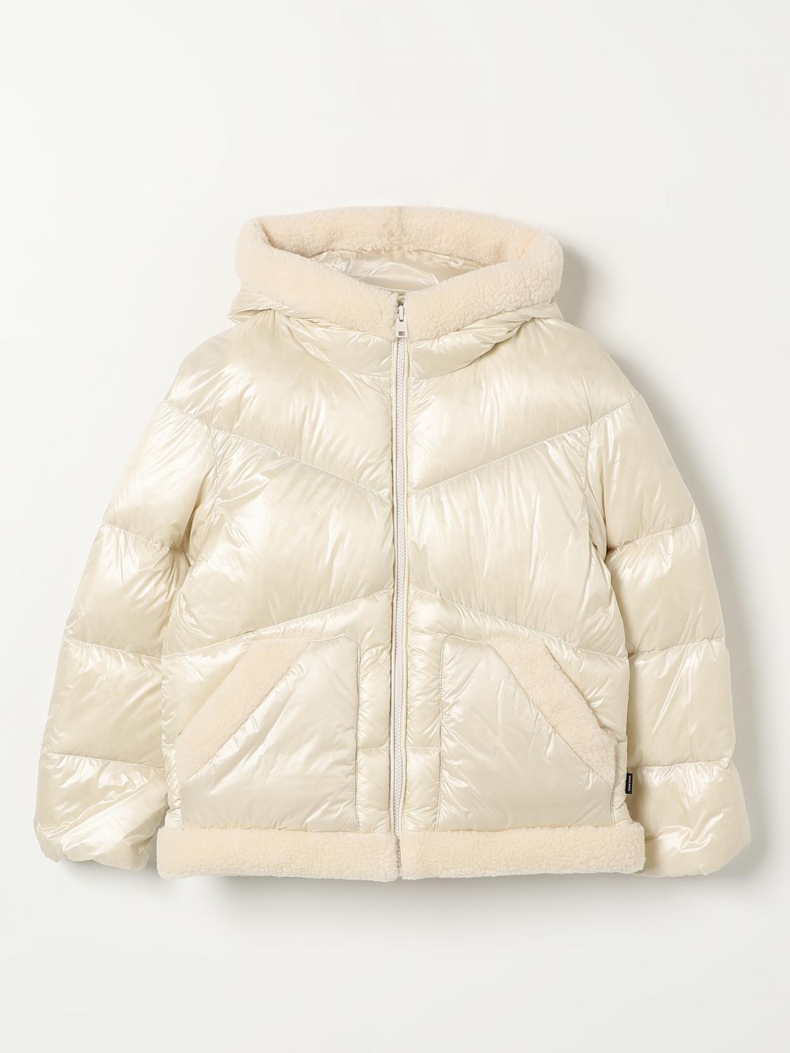 WOOLRICH JACKET: Jacket kids Woolrich, Cream - Img 1