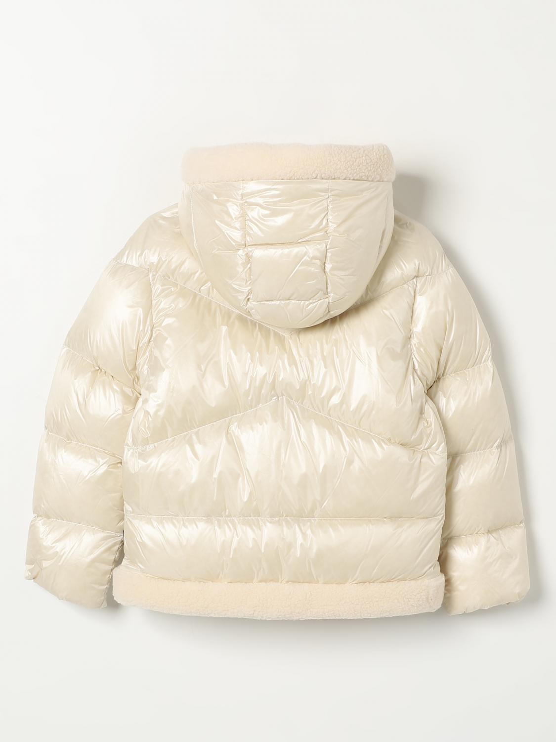 WOOLRICH JACKET: Jacket kids Woolrich, Cream - Img 2