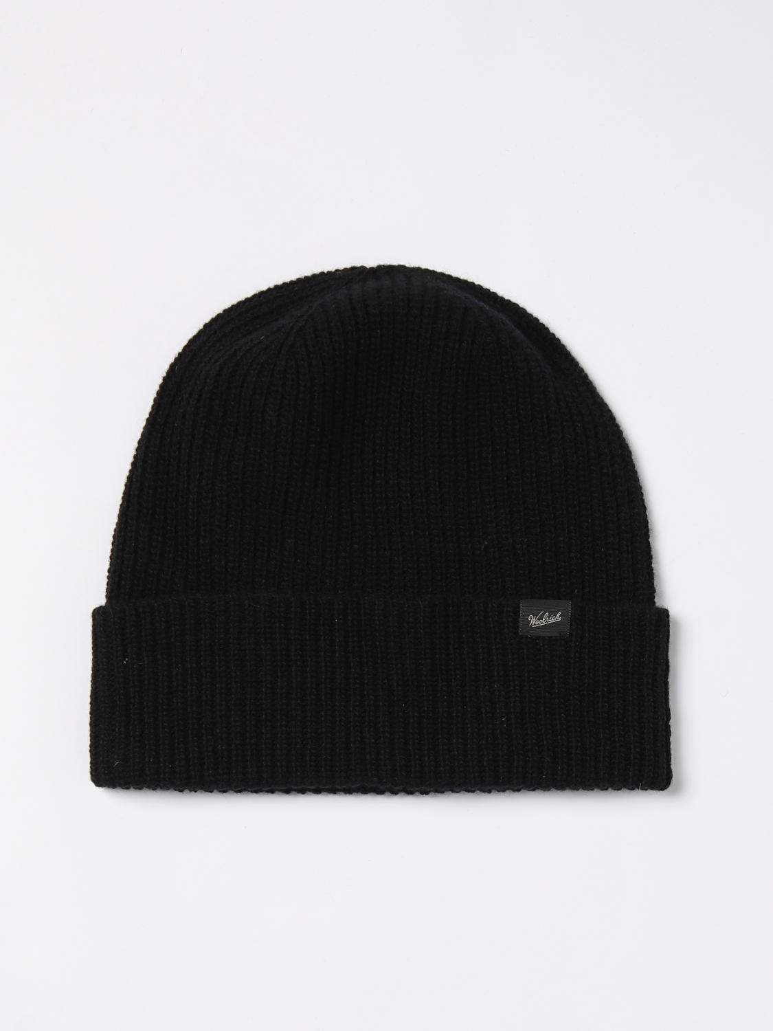WOOLRICH GORRO: Gorro hombre Woolrich, Negro - Img 1