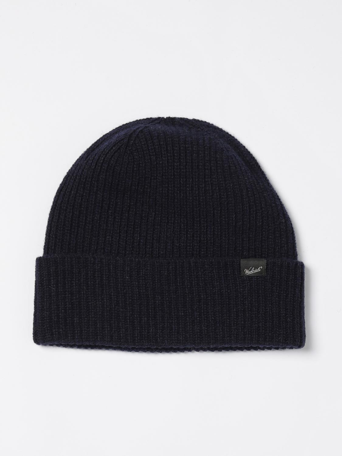 WOOLRICH 모자: 모자 남성 Woolrich, 블루 - Img 1