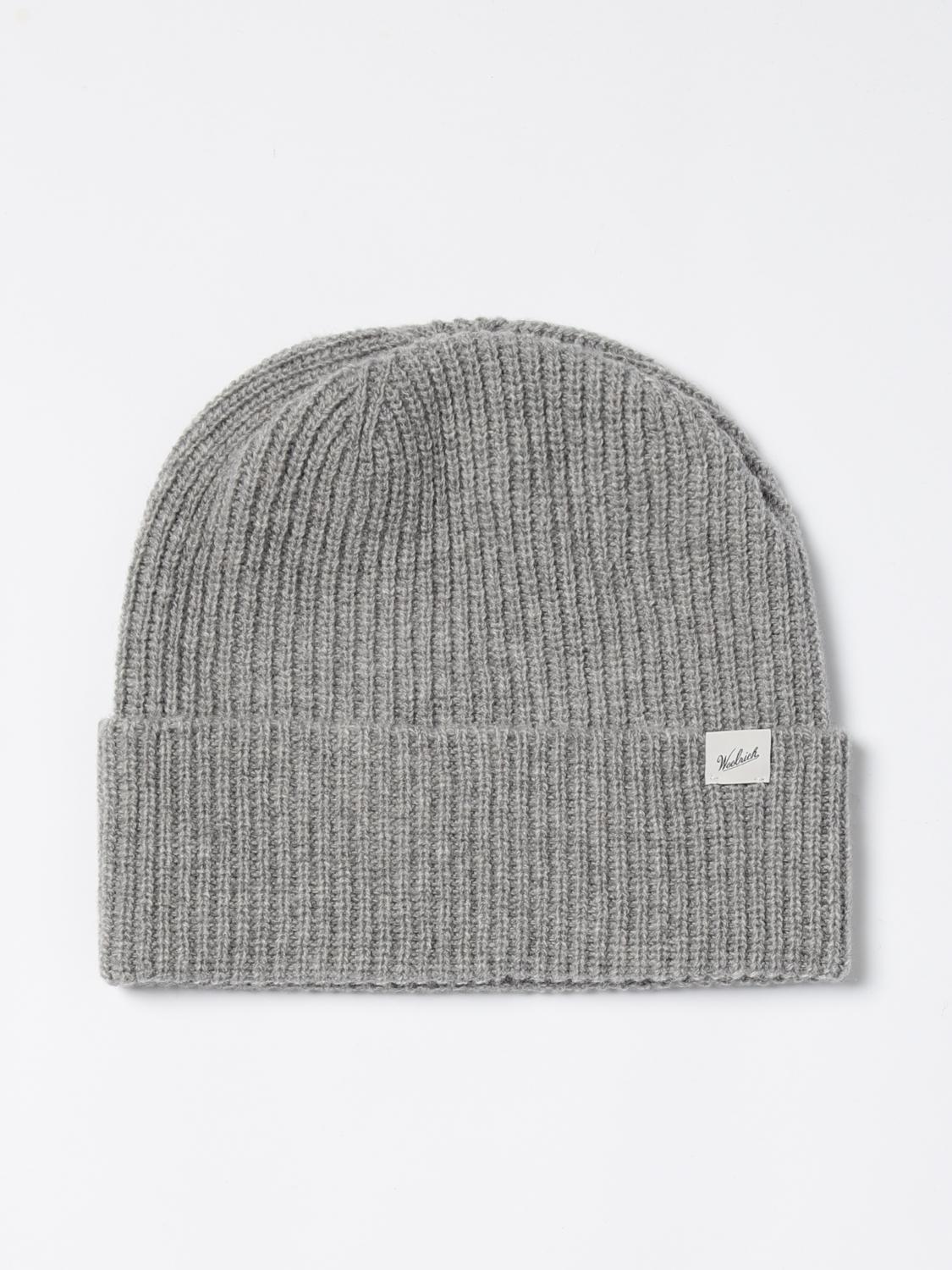 WOOLRICH 모자: 모자 남성 Woolrich, 그레이 - Img 1