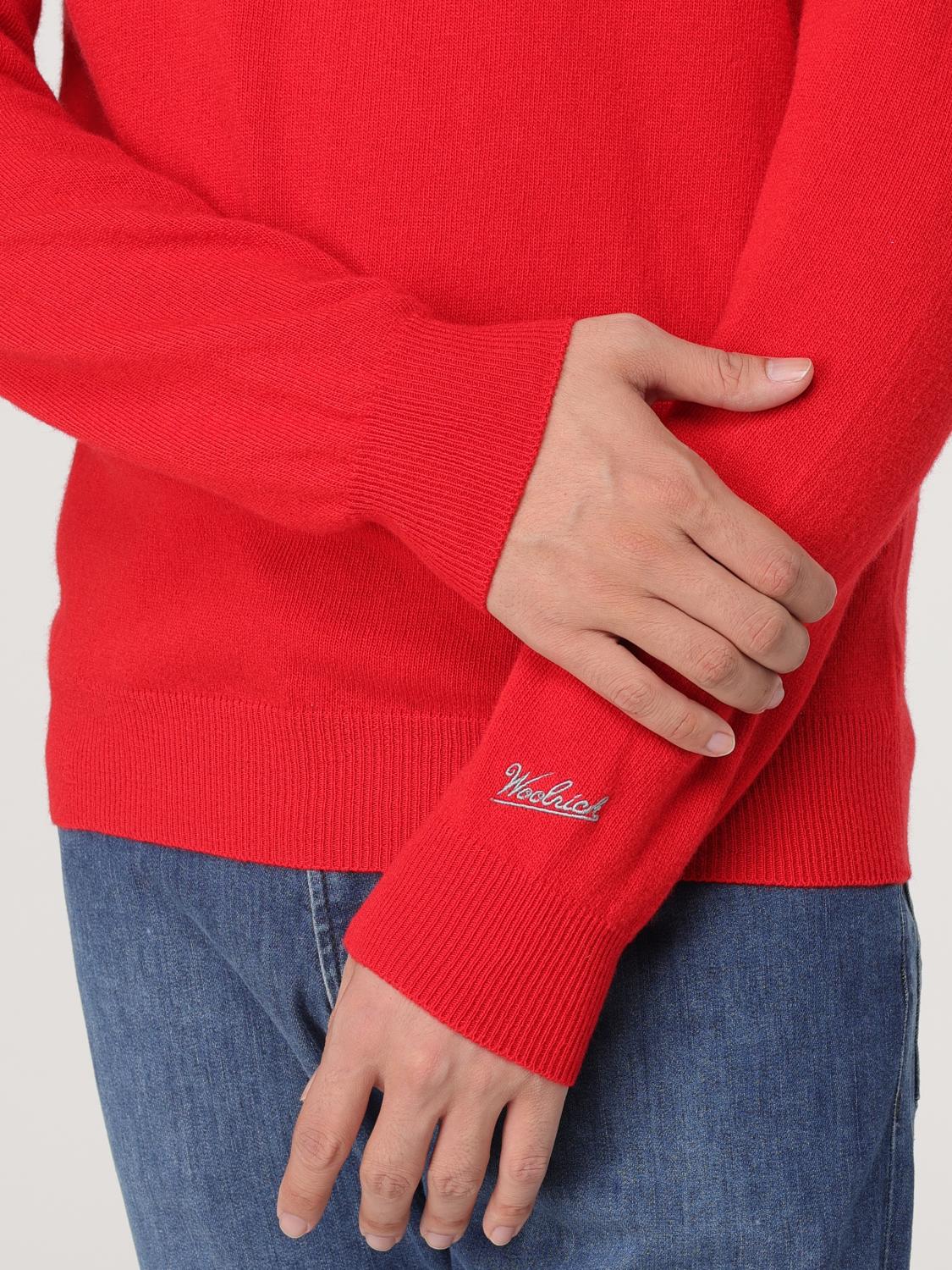 WOOLRICH PULLOVER: Pullover herren Woolrich, Rot - Img 3