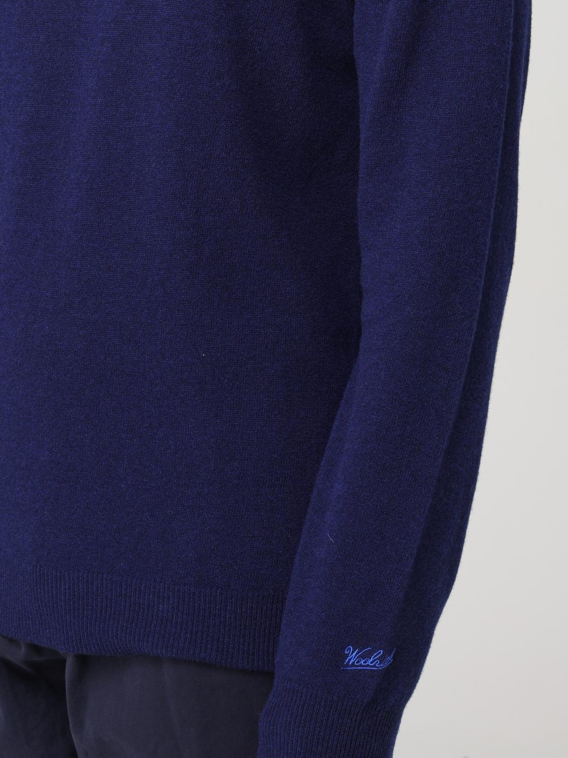 WOOLRICH PULLOVER: Pullover herren Woolrich, Navy - Img 3