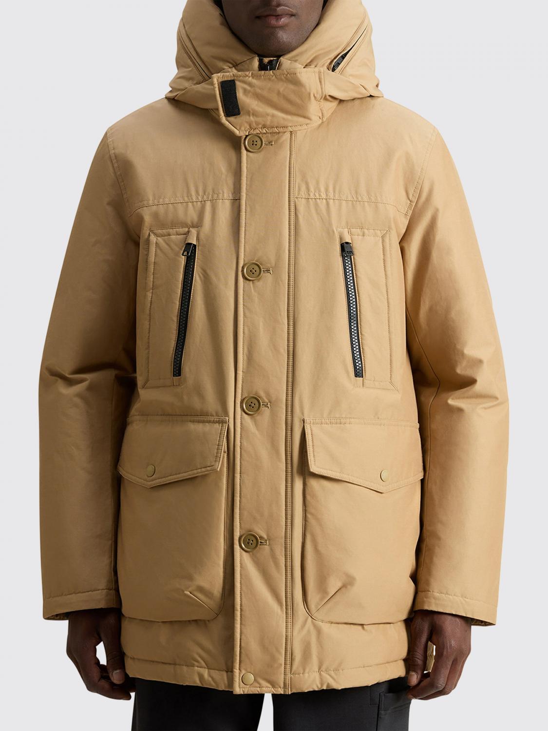 WOOLRICH JACKET: Jacket men Woolrich, Beige - Img 3