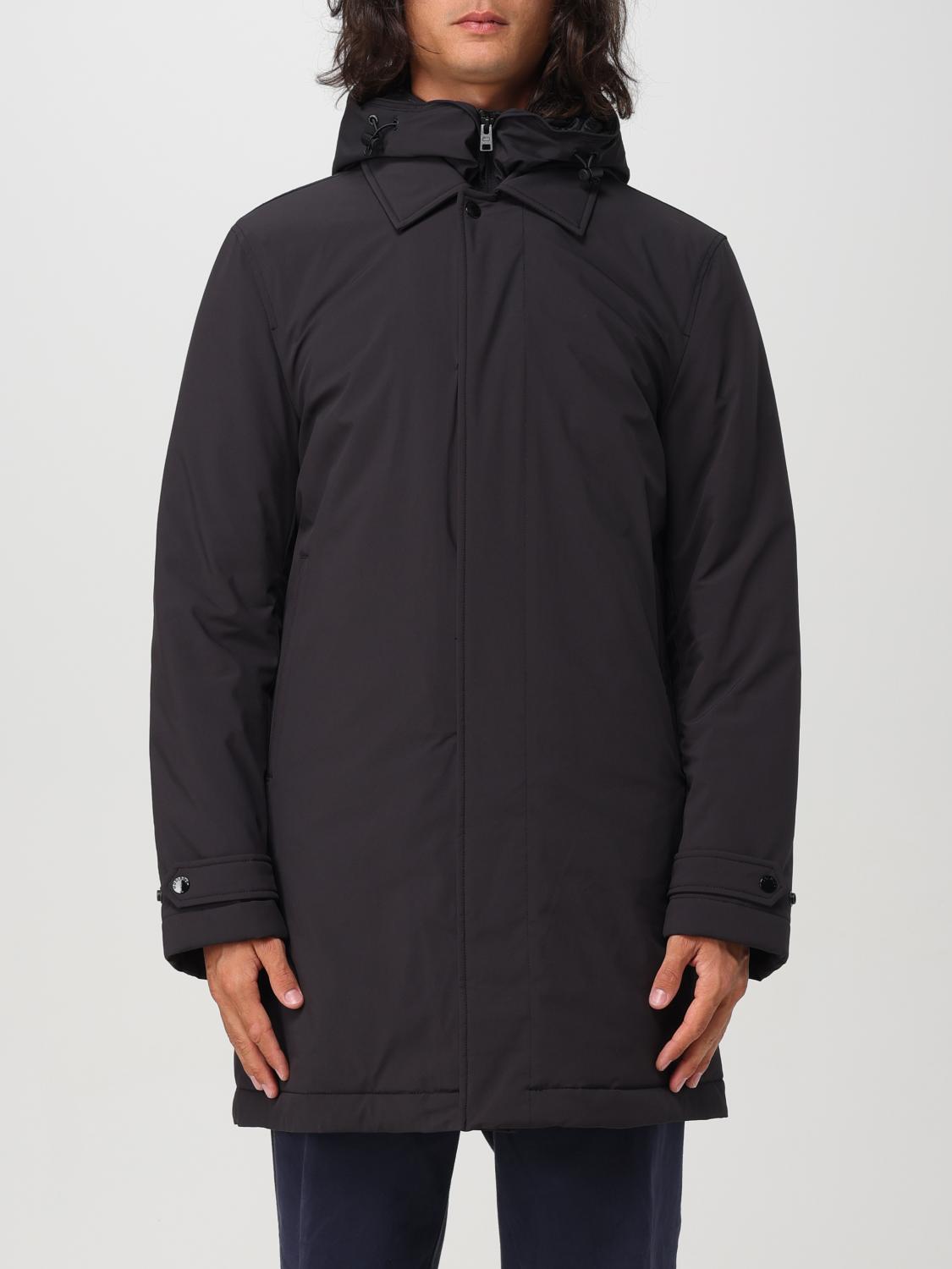 WOOLRICH 外套: 外套 男士 Woolrich, 黑色 - Img 1