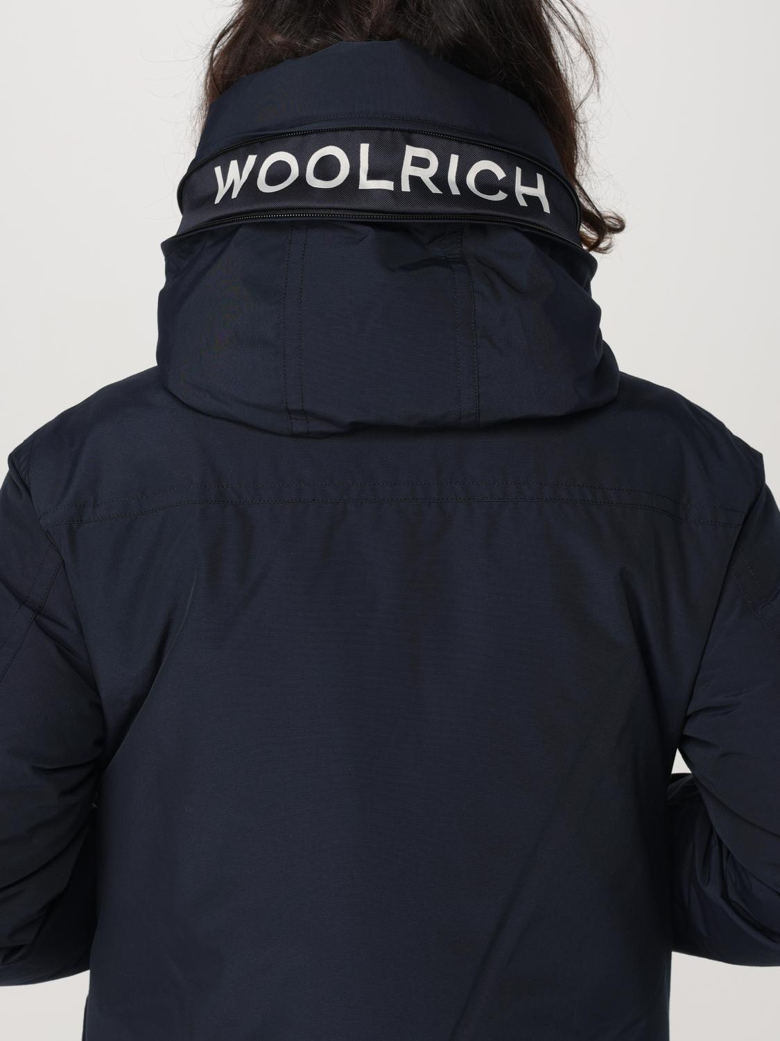 WOOLRICH GIACCA: Piumino Woolrich in misto cotone , Blue - Img 4