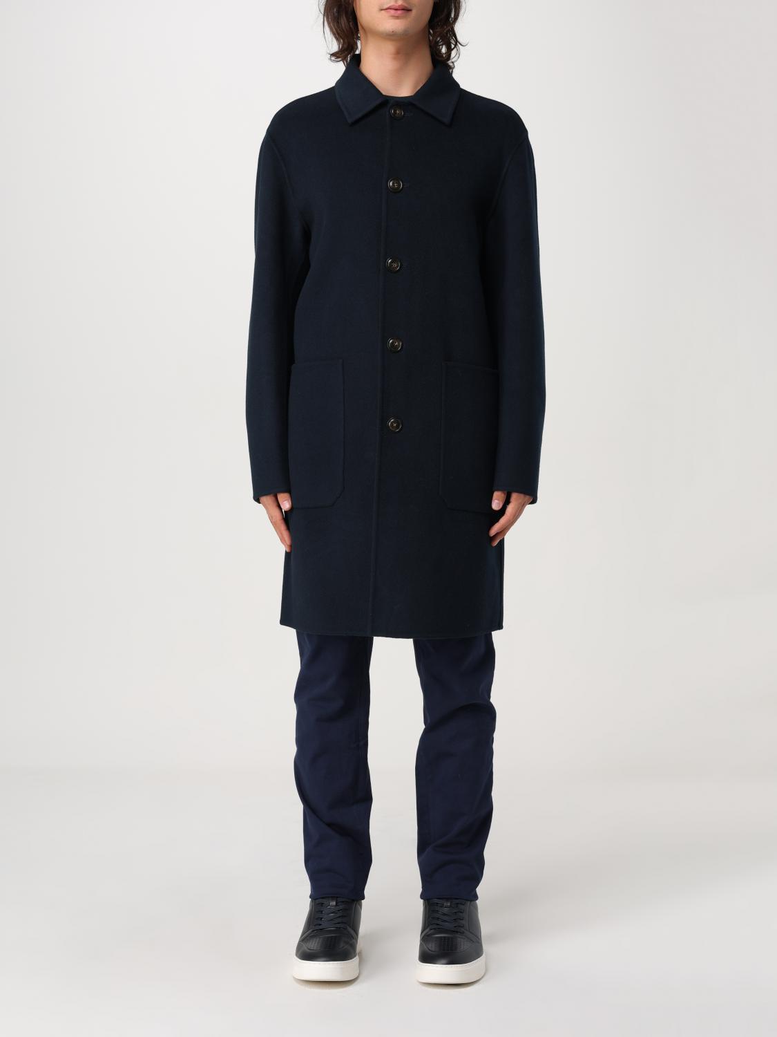 WOOLRICH ПАЛЬТО: Куртка Мужское Woolrich, Синий - Img 1