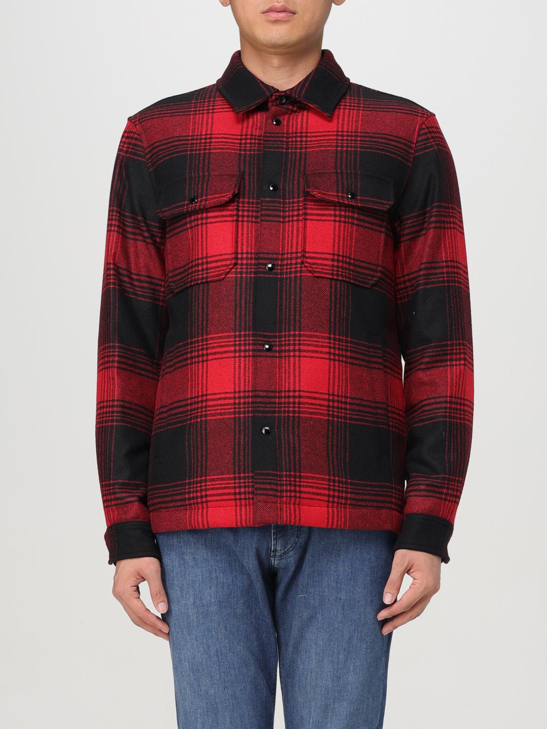 WOOLRICH HEMD: Hemd herren Woolrich, Rot - Img 1