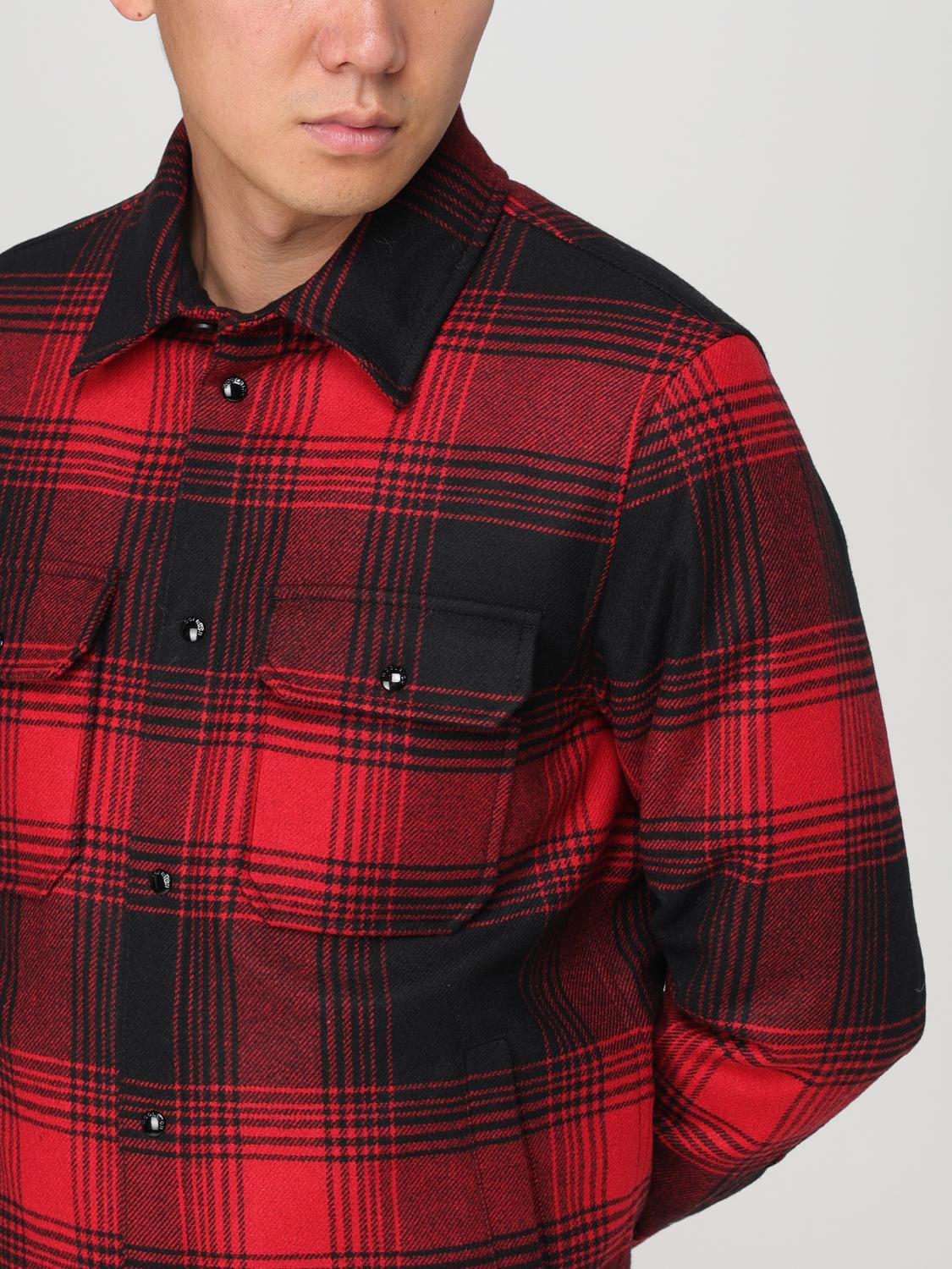WOOLRICH HEMD: Hemd herren Woolrich, Rot - Img 3
