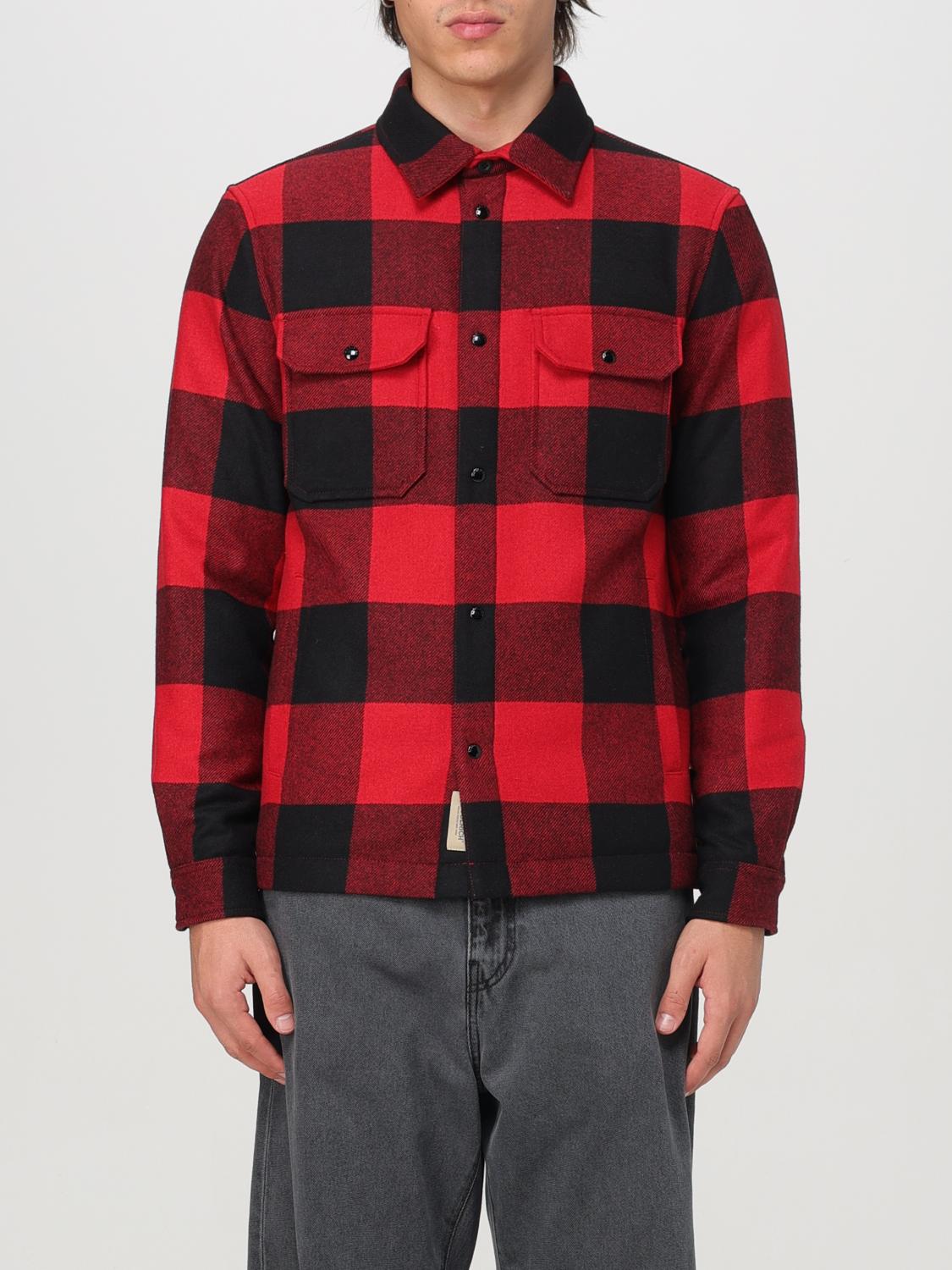 WOOLRICH HEMD: Hemd herren Woolrich, Cherry - Img 1