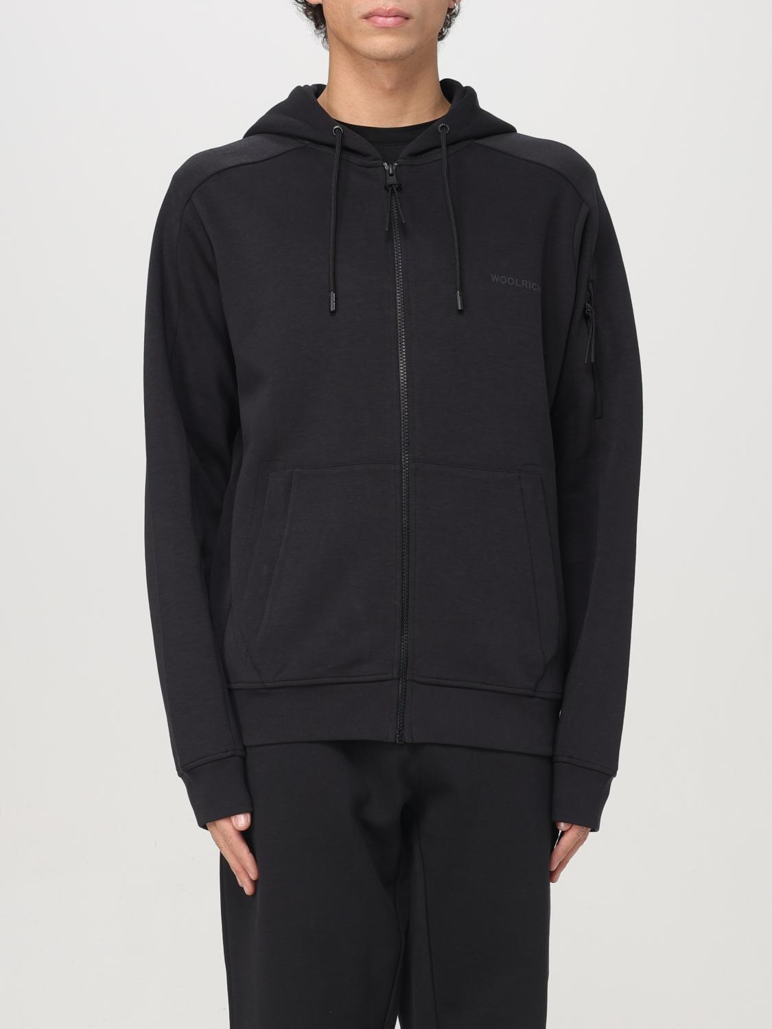 WOOLRICH SUDADERA: Sudadera hombre Woolrich, Negro - Img 1