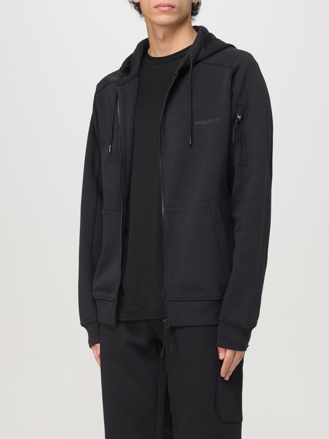 WOOLRICH SUDADERA: Sudadera hombre Woolrich, Negro - Img 4