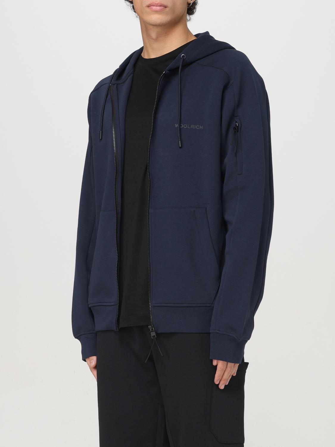 WOOLRICH SWEATSHIRT: Sweatshirt men Woolrich, Blue - Img 3