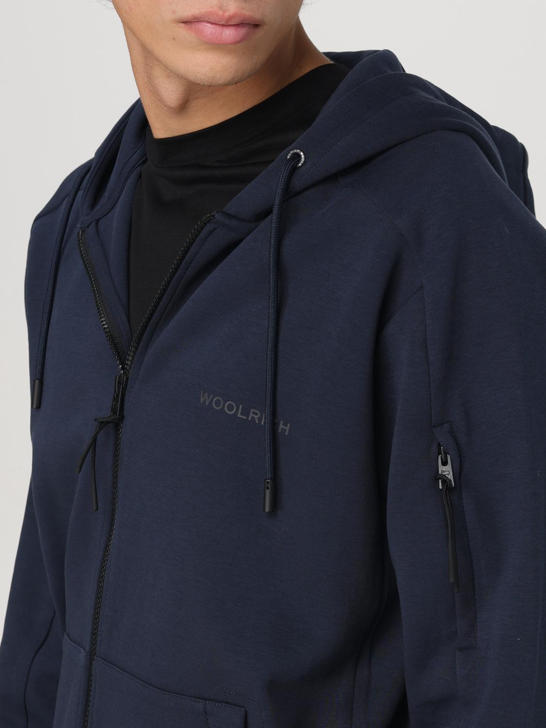 WOOLRICH SWEATSHIRT: Sweatshirt men Woolrich, Blue - Img 4