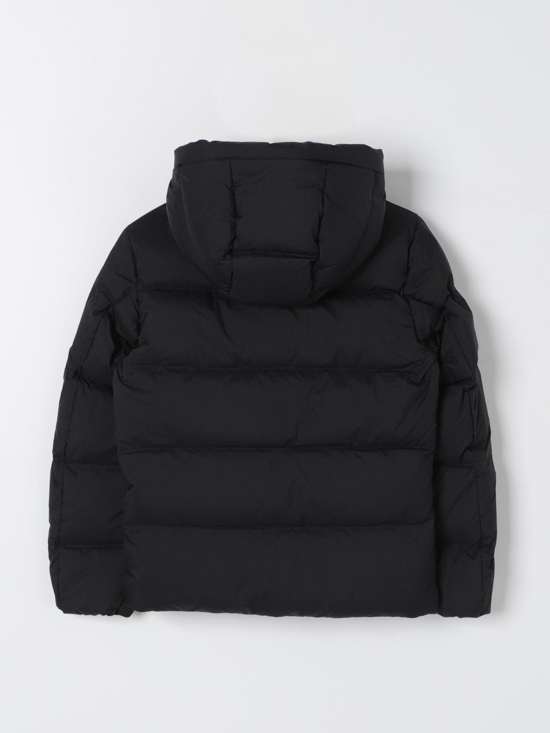 WOOLRICH 外套: 外套 儿童 Woolrich, 黑色 - Img 2