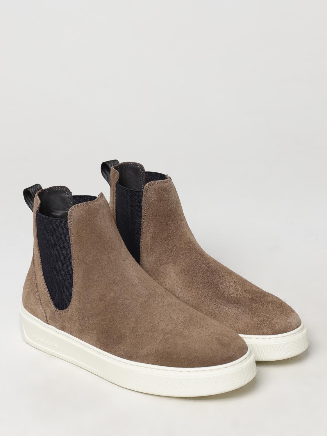 WOOLRICH STIVALETTI: Stivaletto Woolrich in camoscio , Beige - Img 2