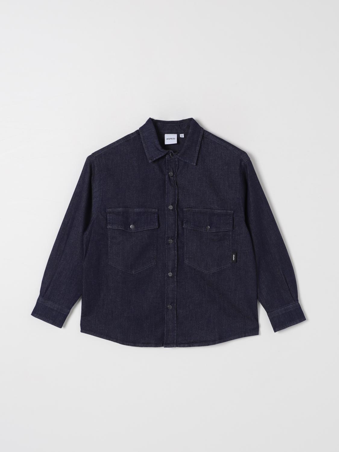 ASPESI CHEMISE: Chemise enfant Aspesi, Bleu - Img 1