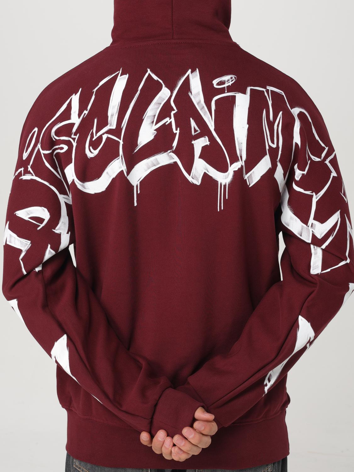 DISCLAIMER SWEATSHIRT: Sweatshirt homme Disclaimer, Rouge - Img 3