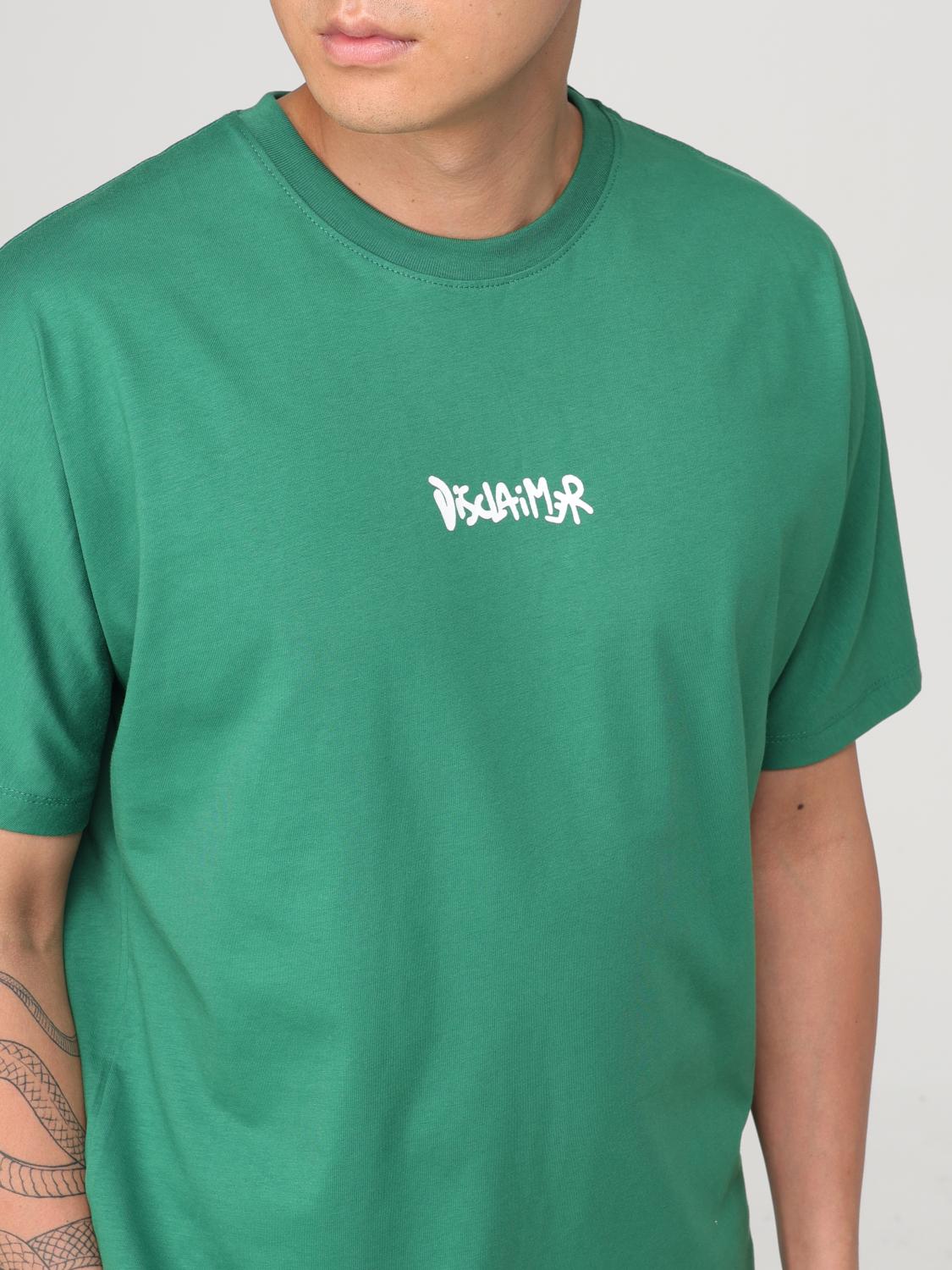 DISCLAIMER CAMISETA: Camiseta hombre Disclaimer, Verde - Img 3