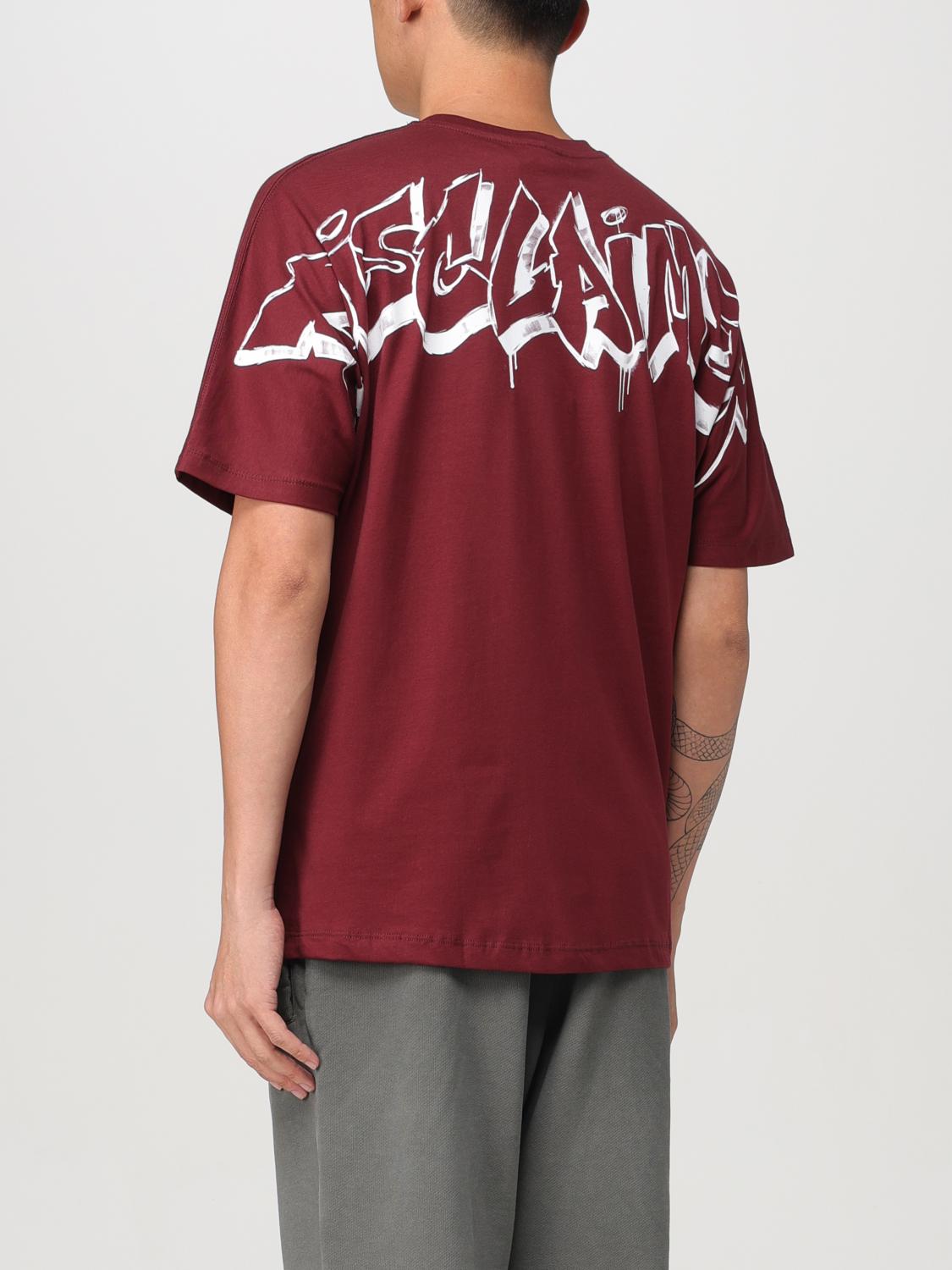 DISCLAIMER CAMISETA: Camiseta hombre Disclaimer, Granate - Img 2