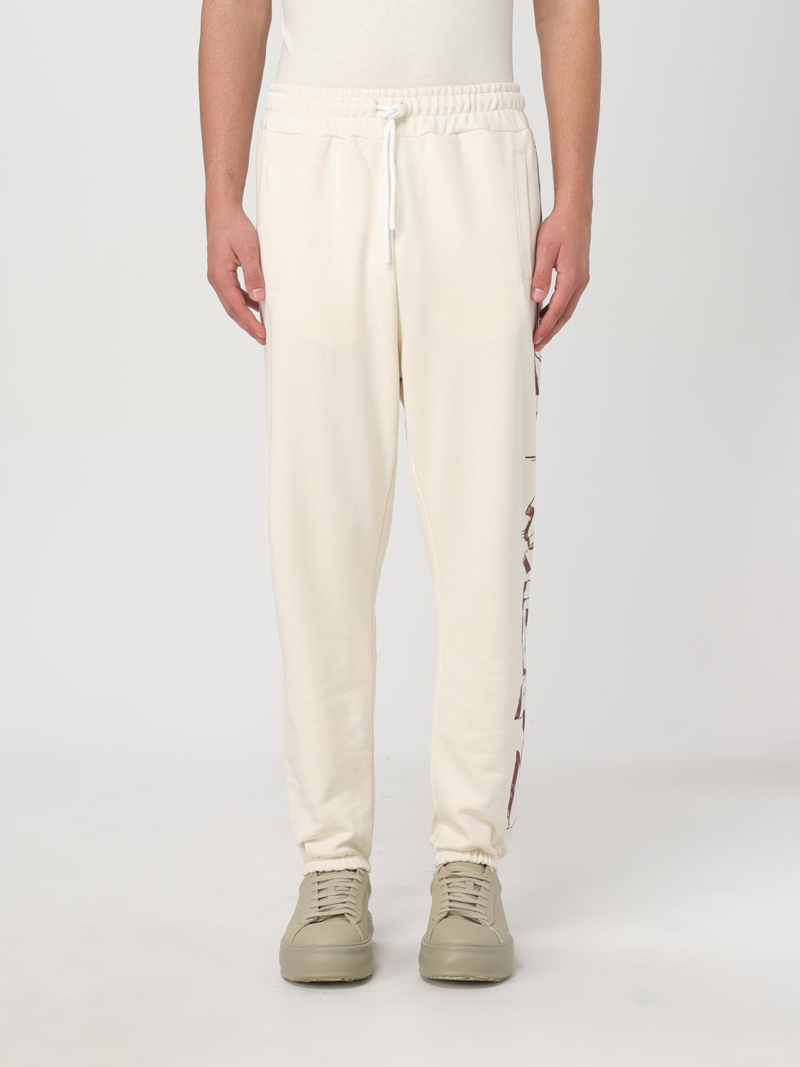 DISCLAIMER PANTS: Pants men Disclaimer, Yellow Cream - Img 1