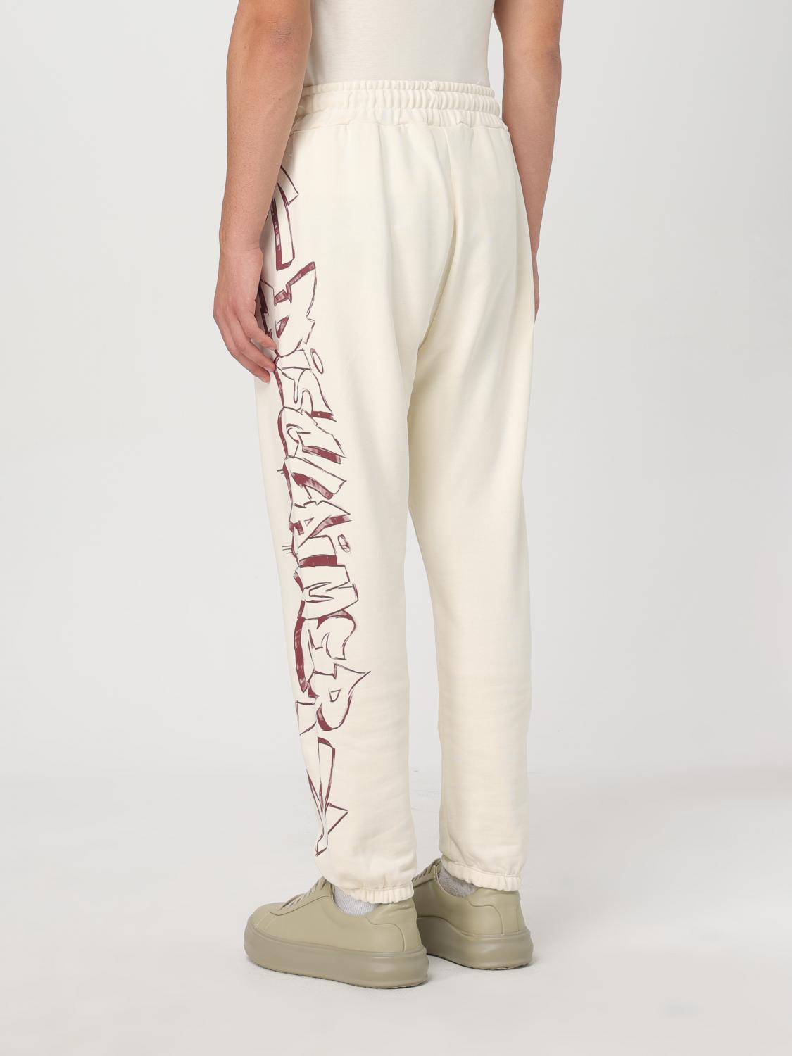 DISCLAIMER PANTS: Pants men Disclaimer, Yellow Cream - Img 2